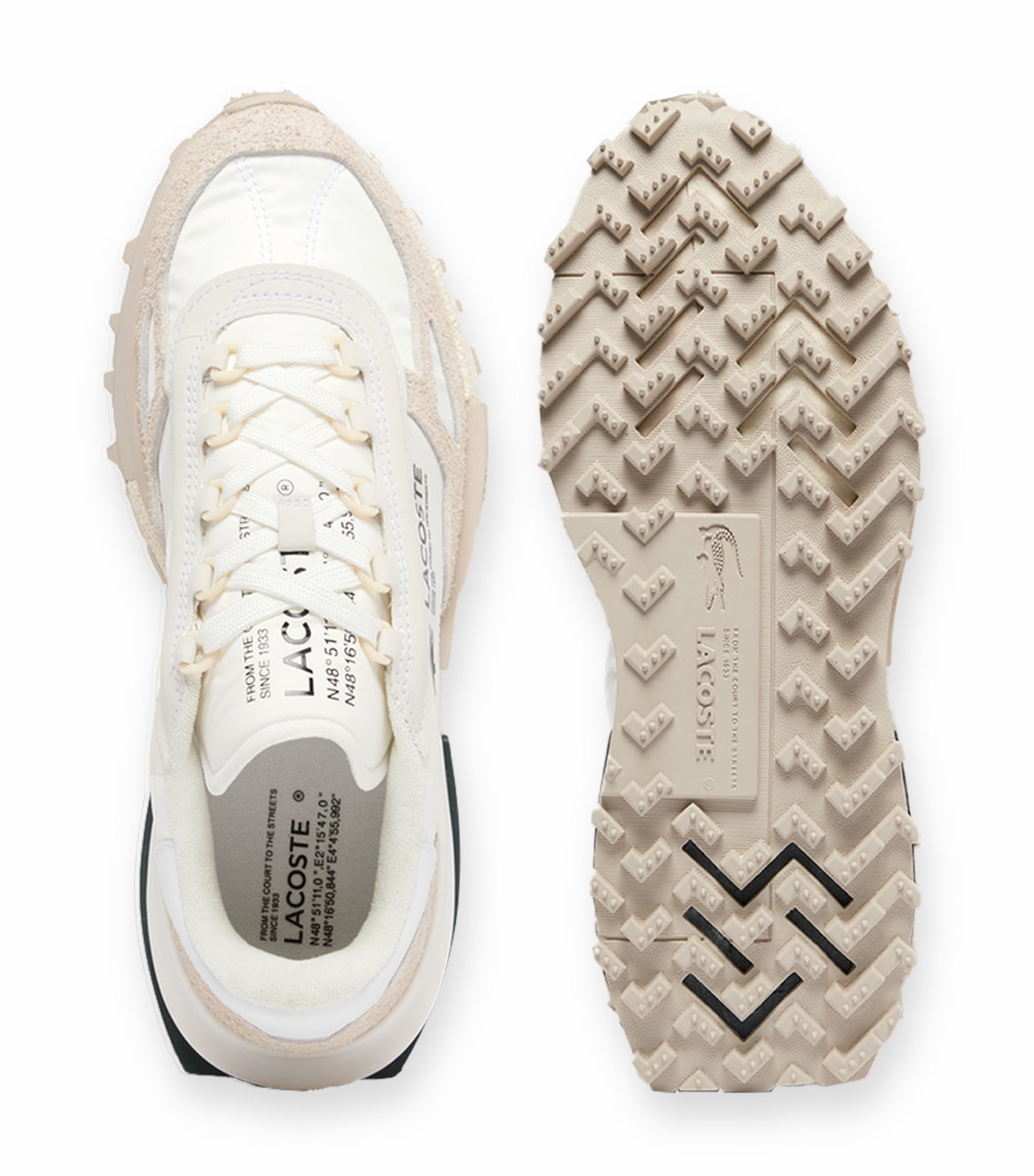 Men's Elite Active Sneakers White/Dark Green