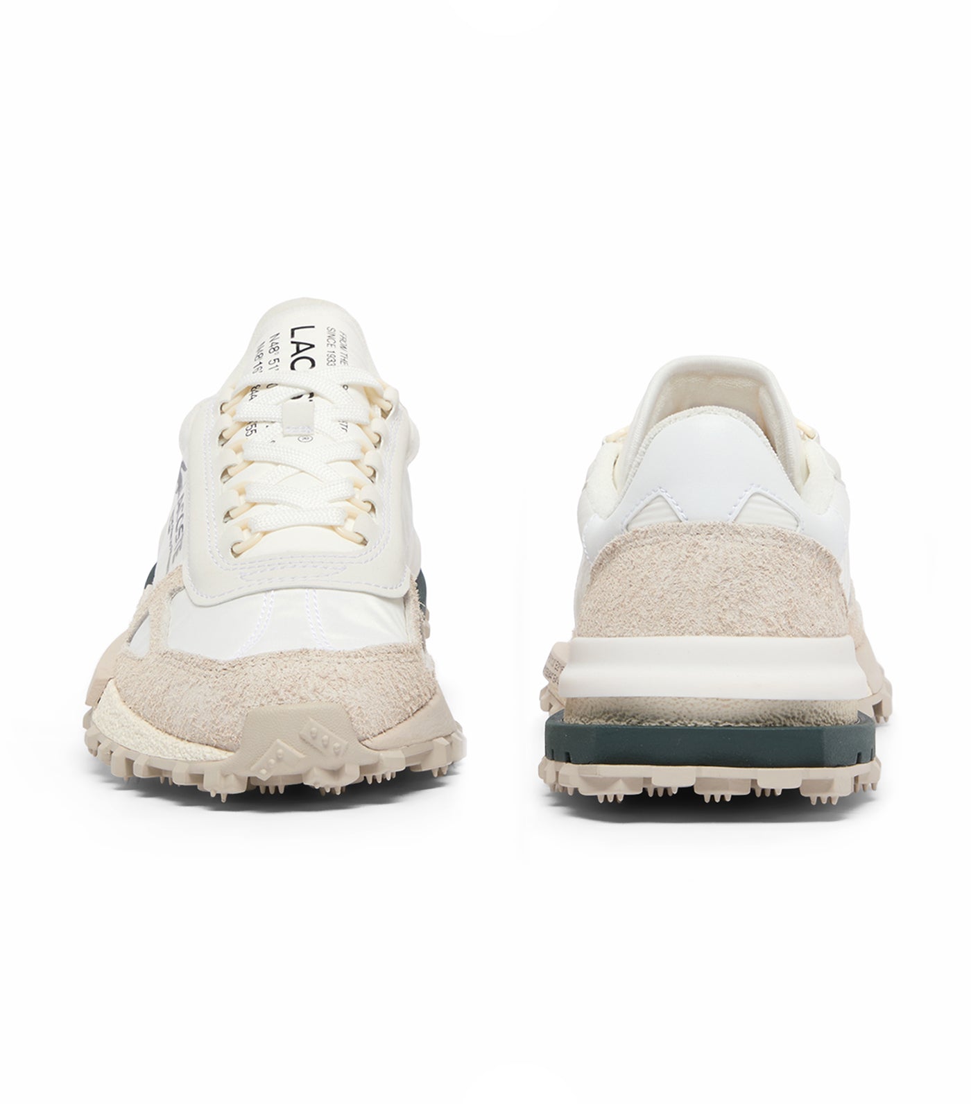 Men's Elite Active Sneakers White/Dark Green