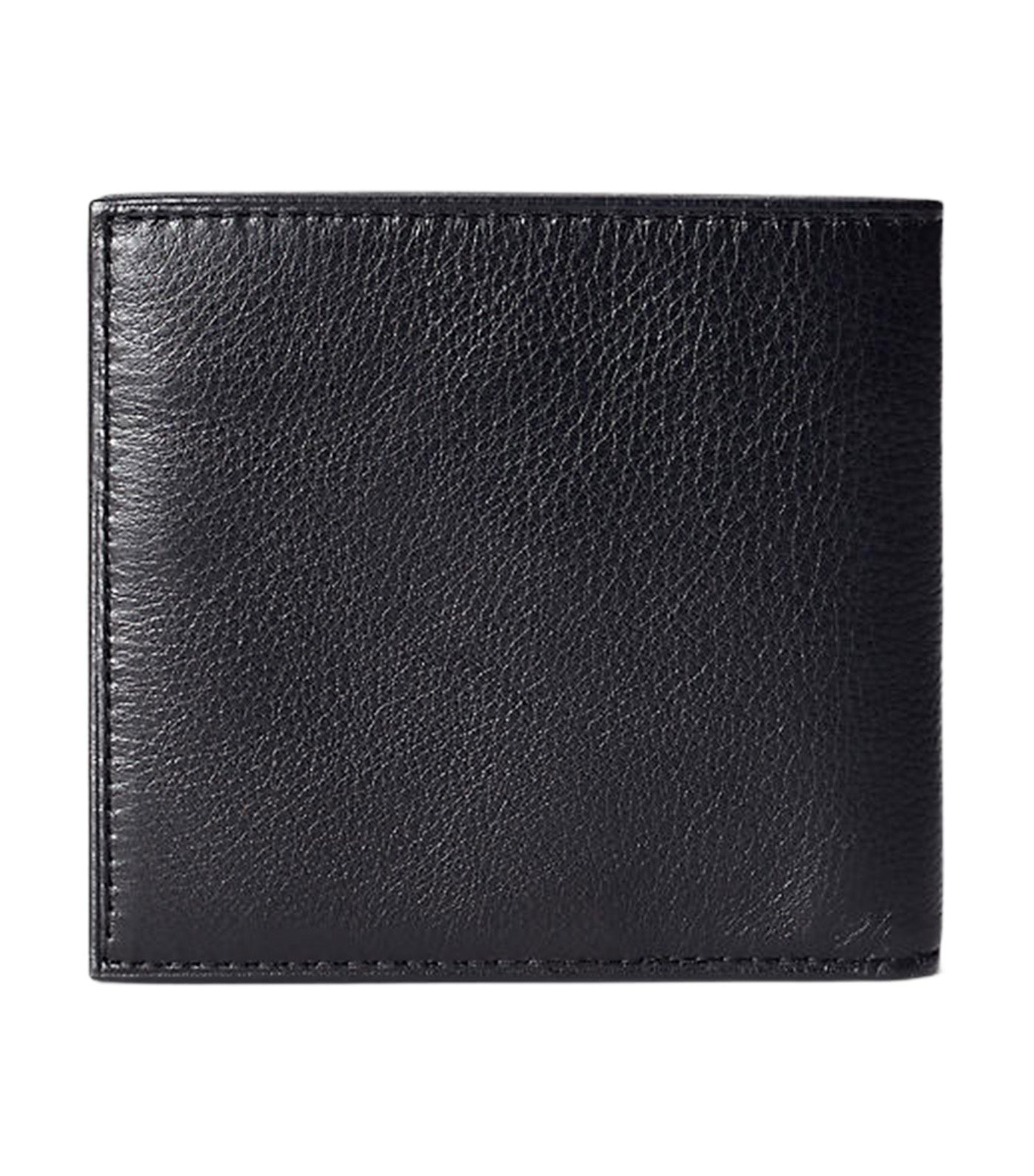 Men's Pebbled Leather Billfold Wallet