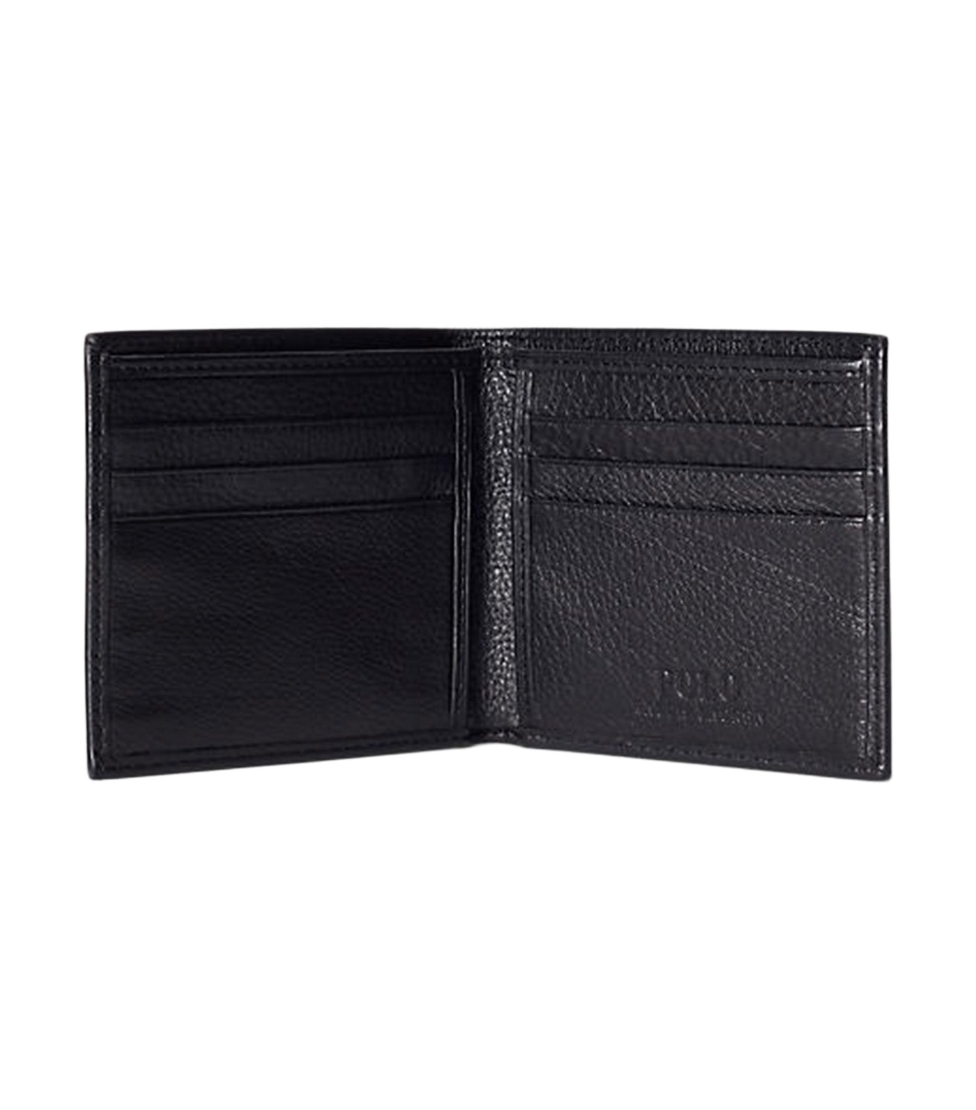Men's Pebbled Leather Billfold Wallet