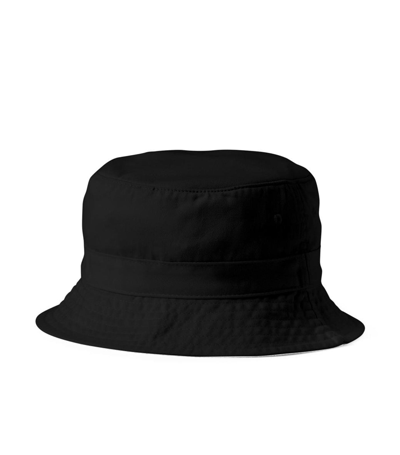 Men's Cotton Bucket Hat Polo Black