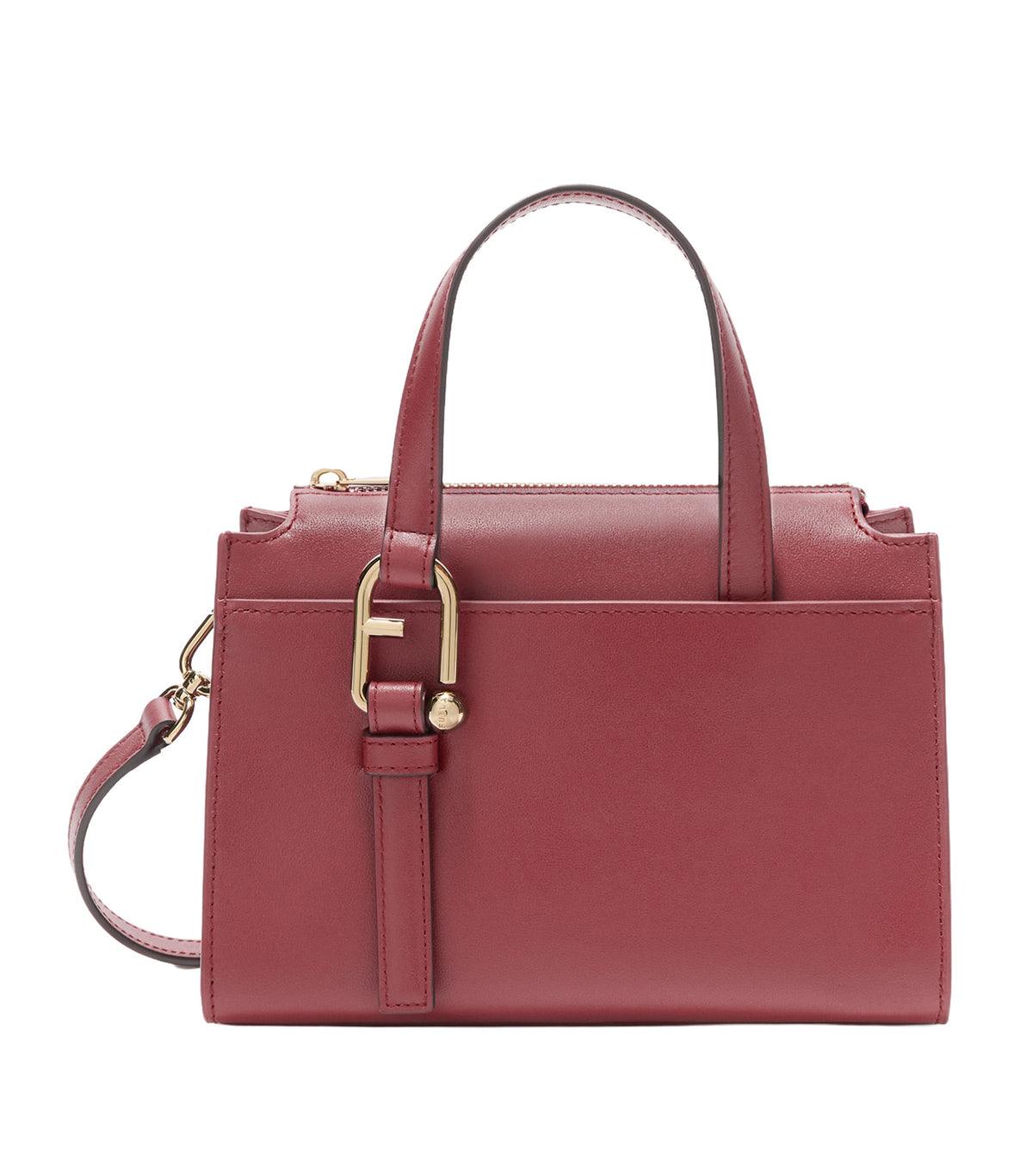 Nuvola S Boston Bag Rubino