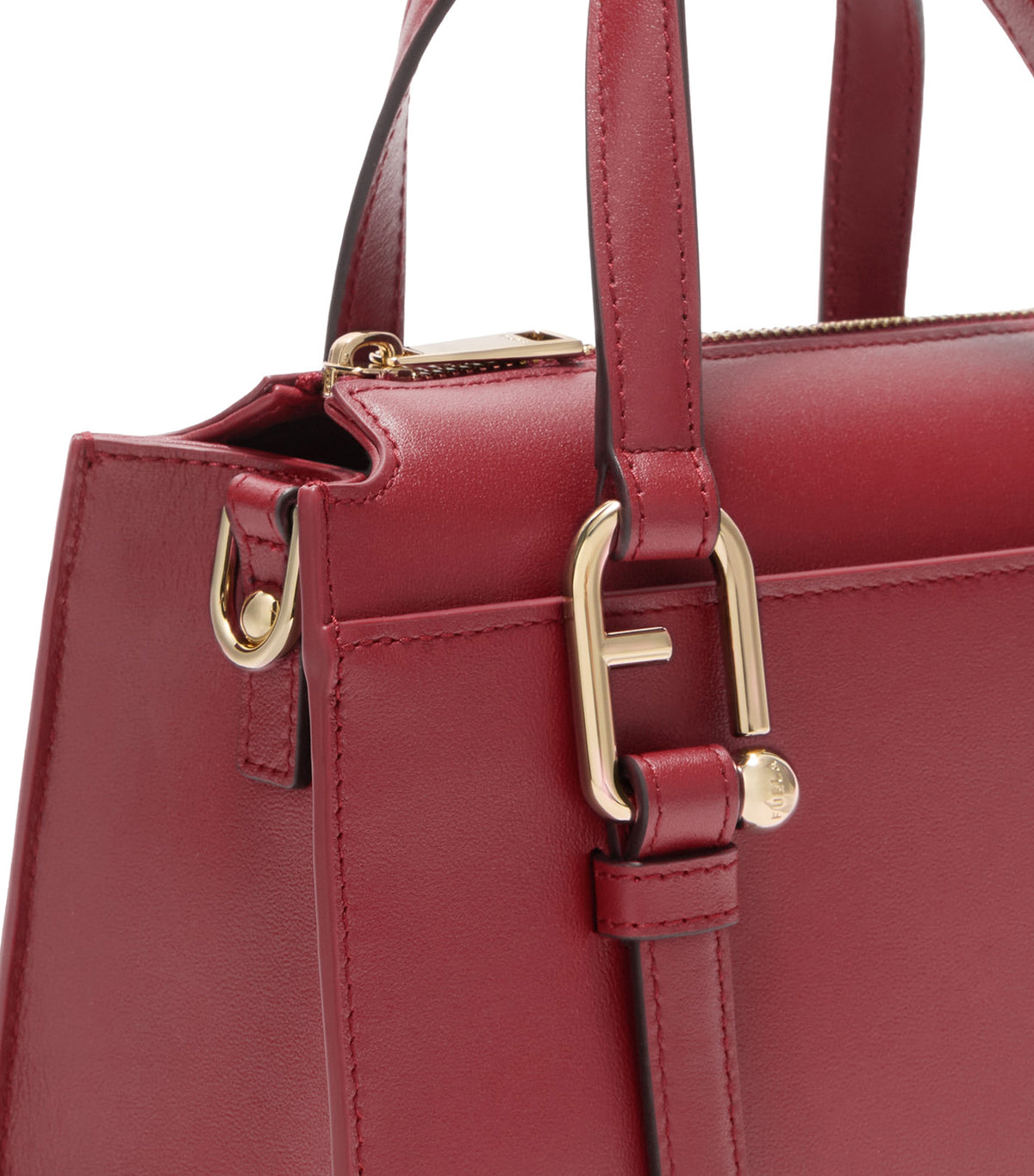 Nuvola S Boston Bag Rubino
