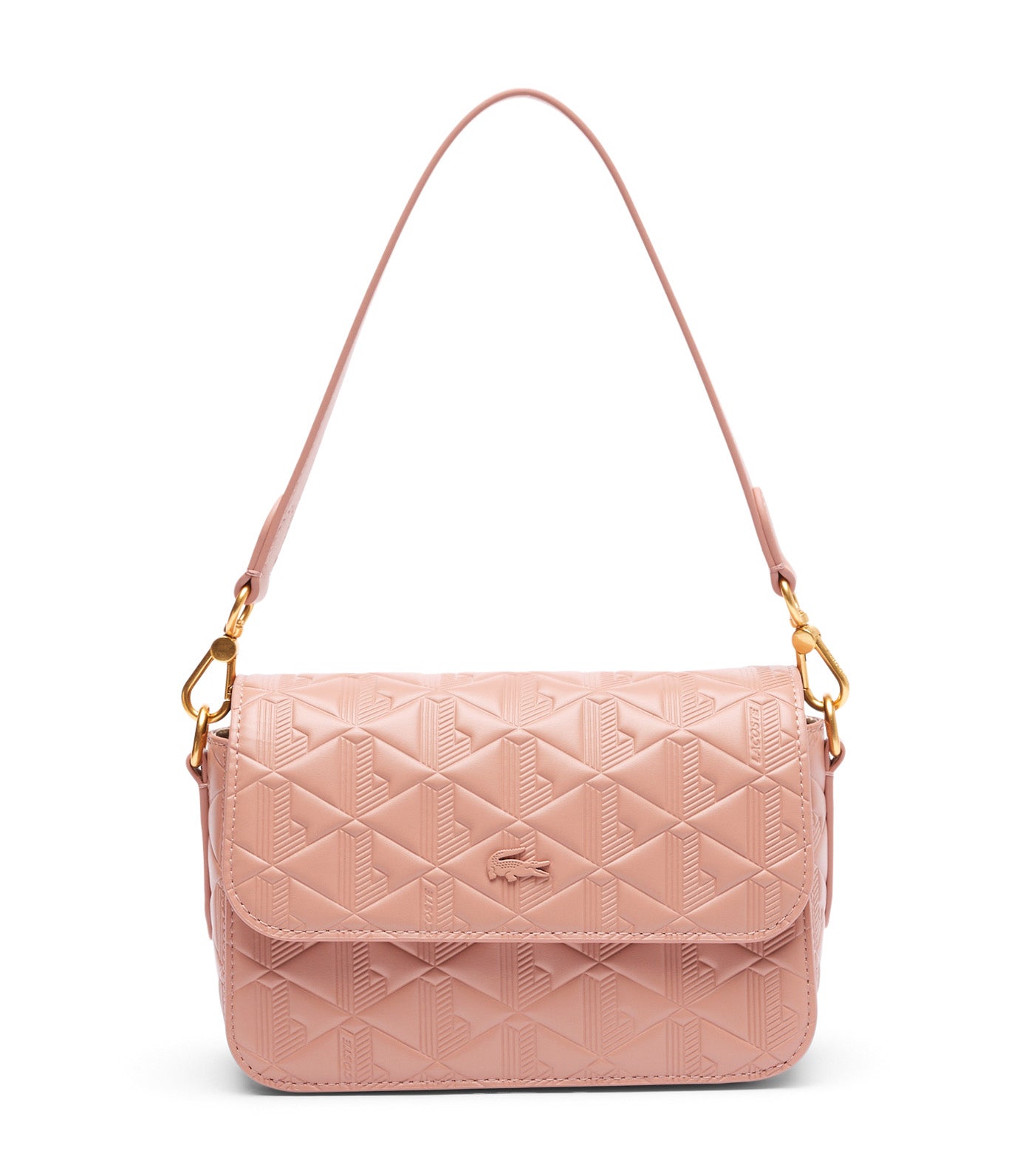 Maheki Embossed Leather Shoulder Bag