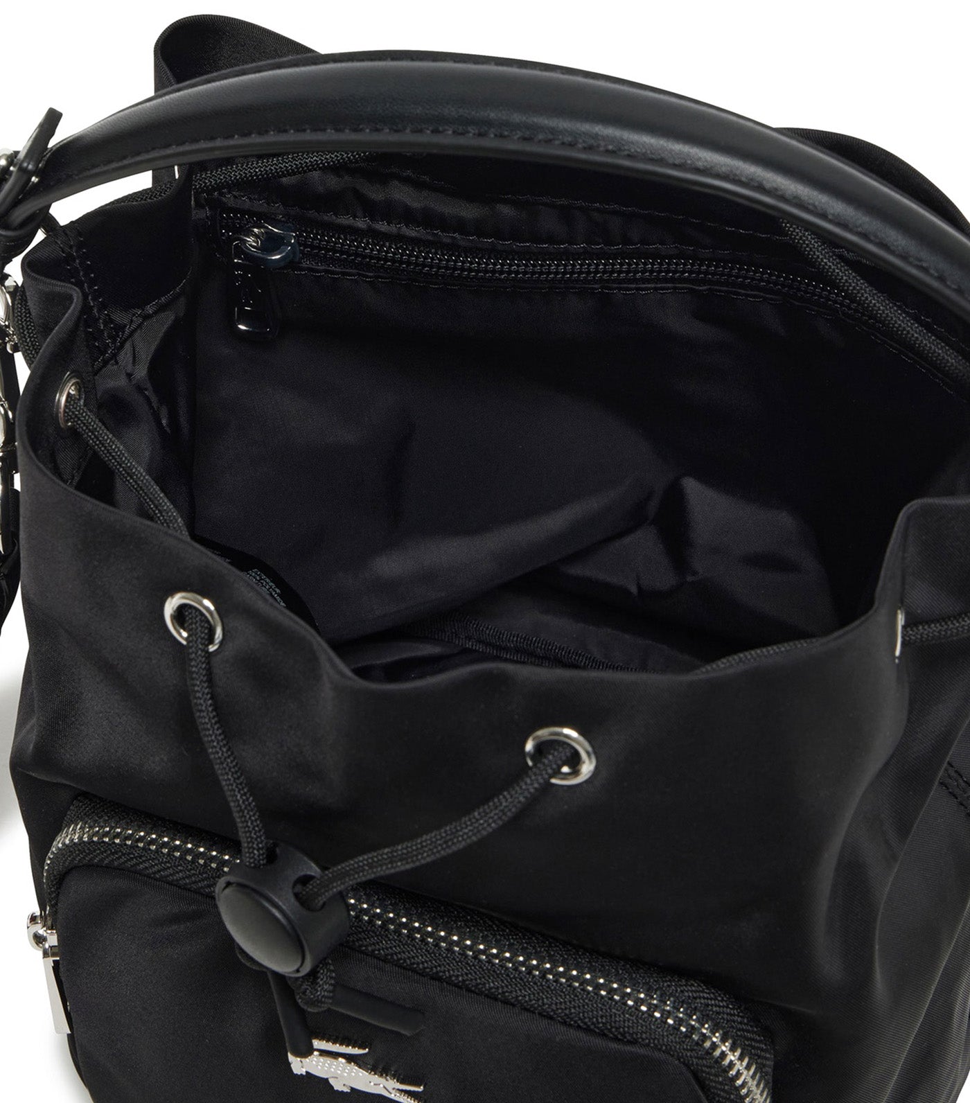 Izzie Shoulder Bucket Bag Noir