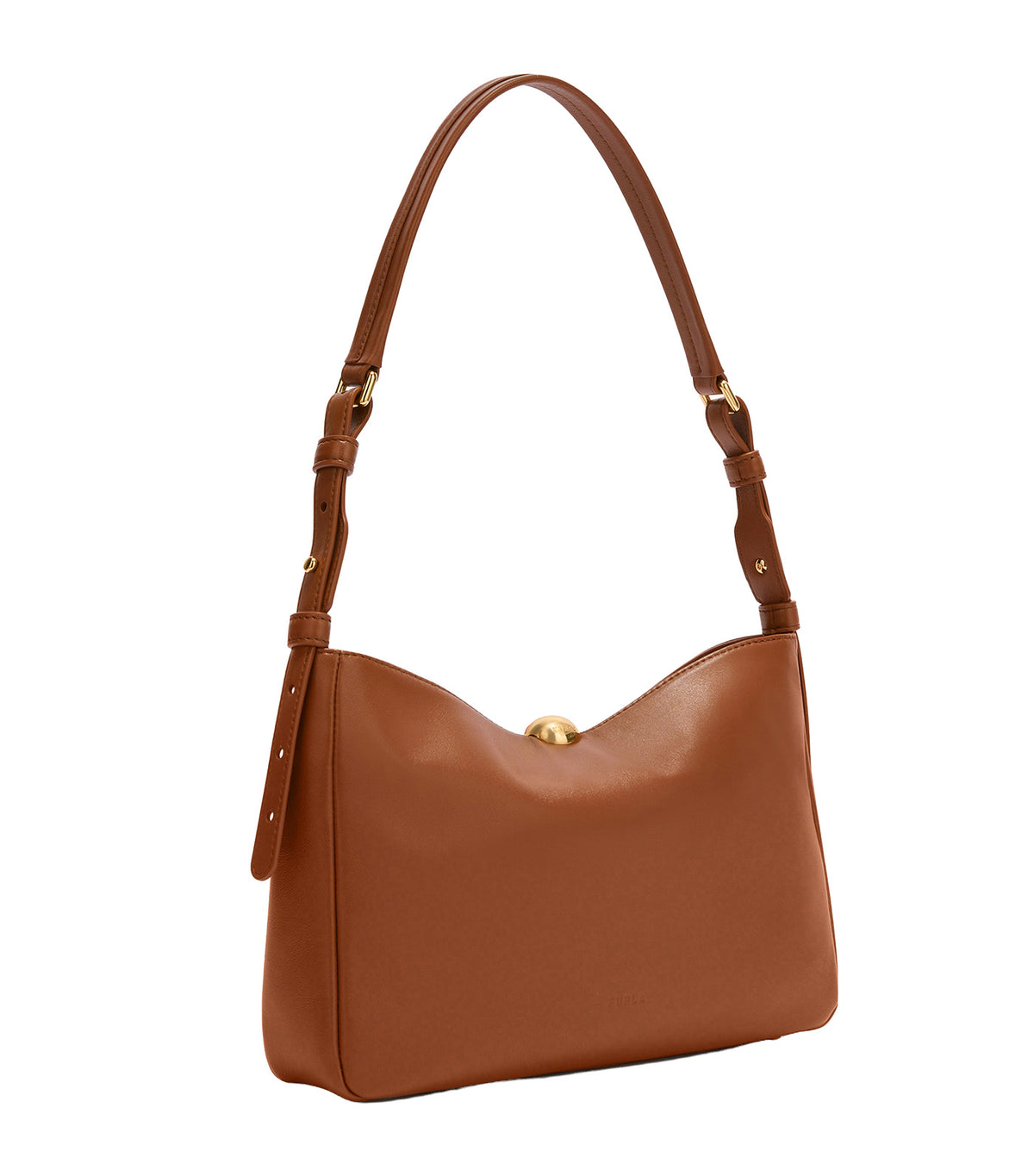 Sfera Soft M Shoulder Bag Cognac H