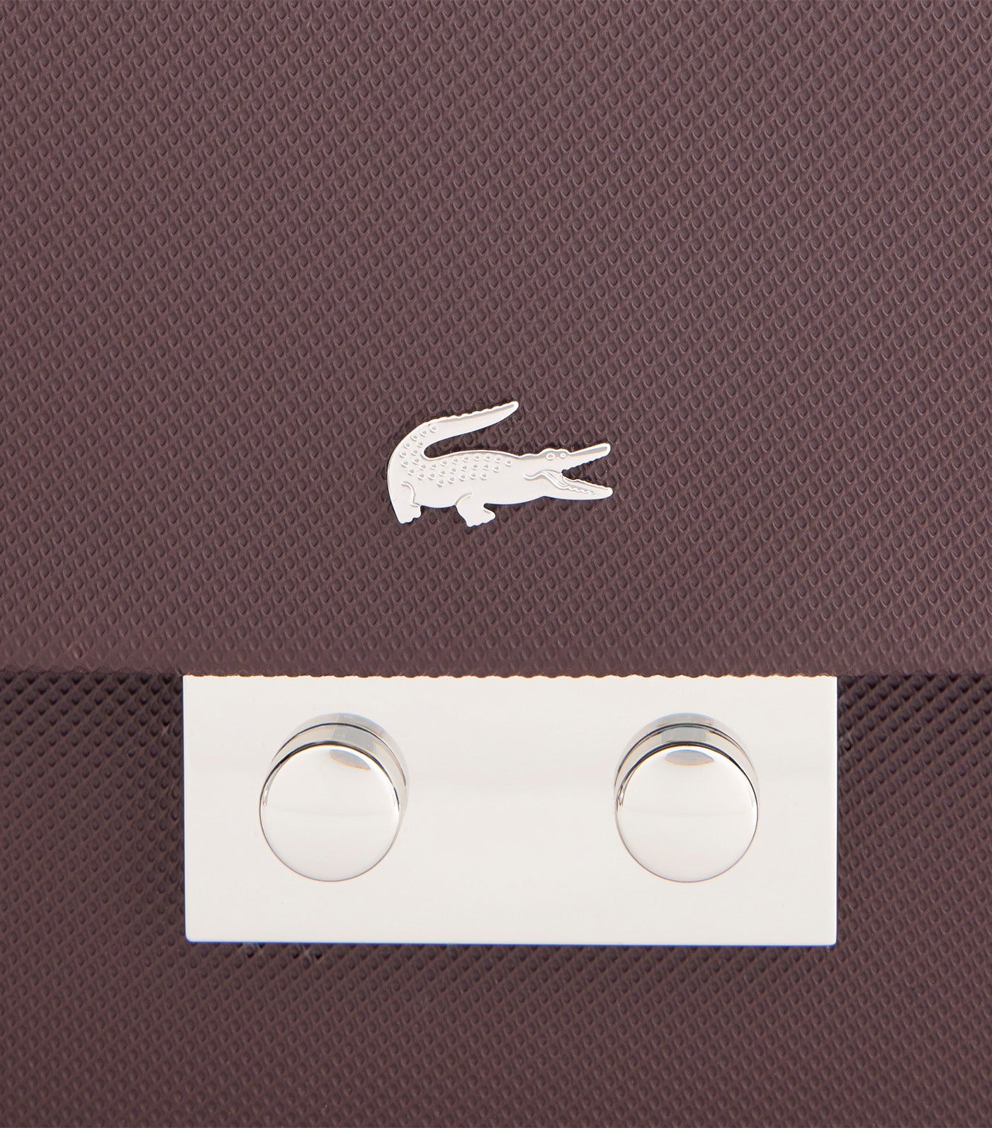 Lacoste Daily City Flap Close Messenger Bag Fudge