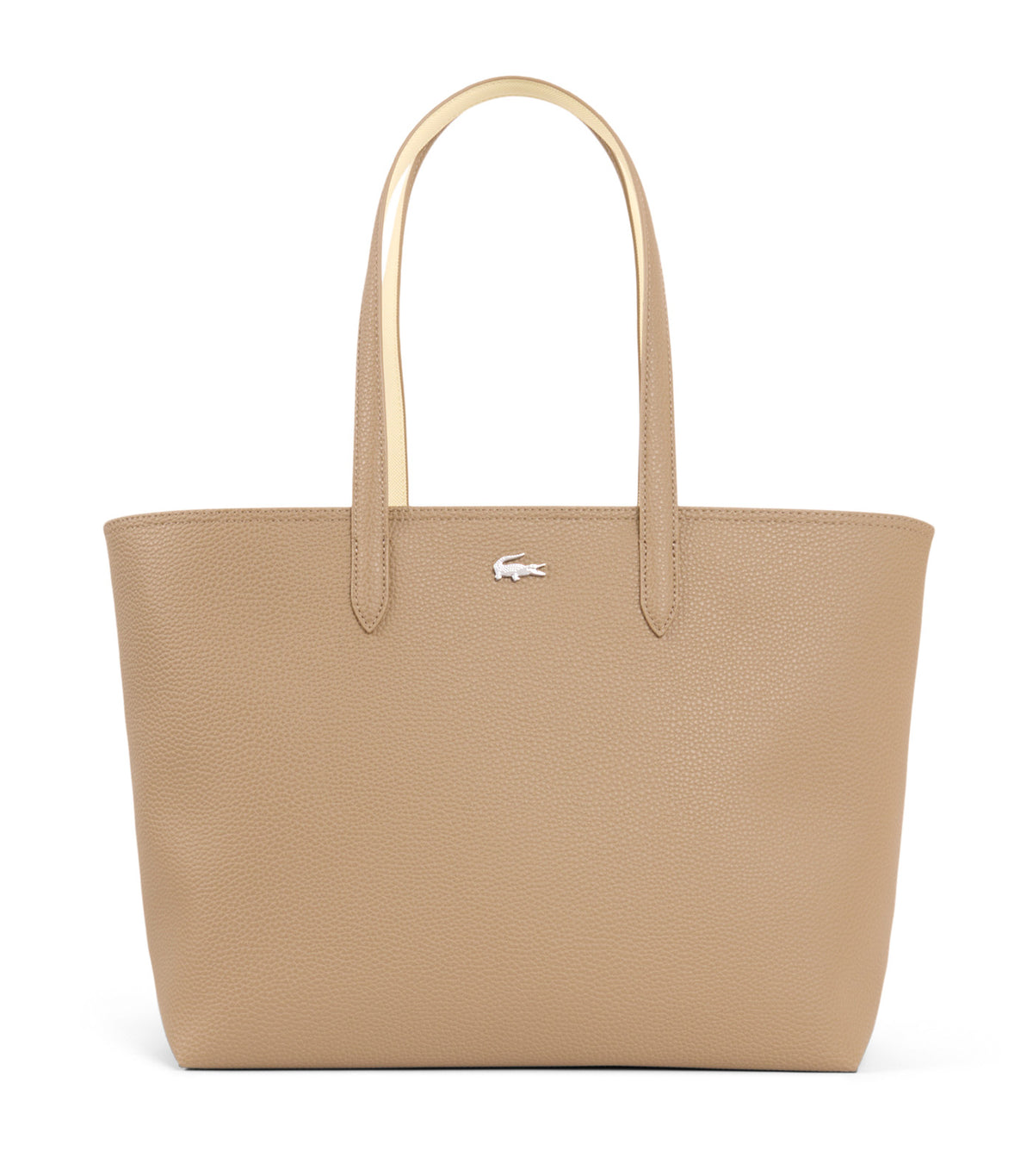 Anna Zipped Shopping Bag Cookie Poussin