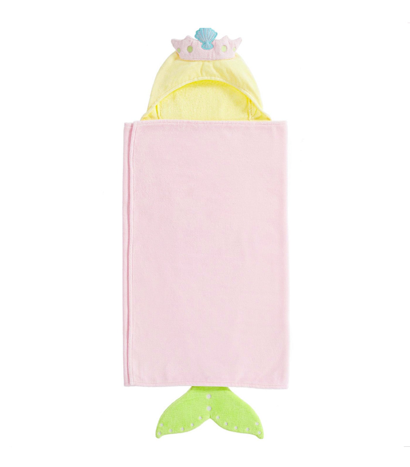 Mermaid Plush Kid Hooded Towel