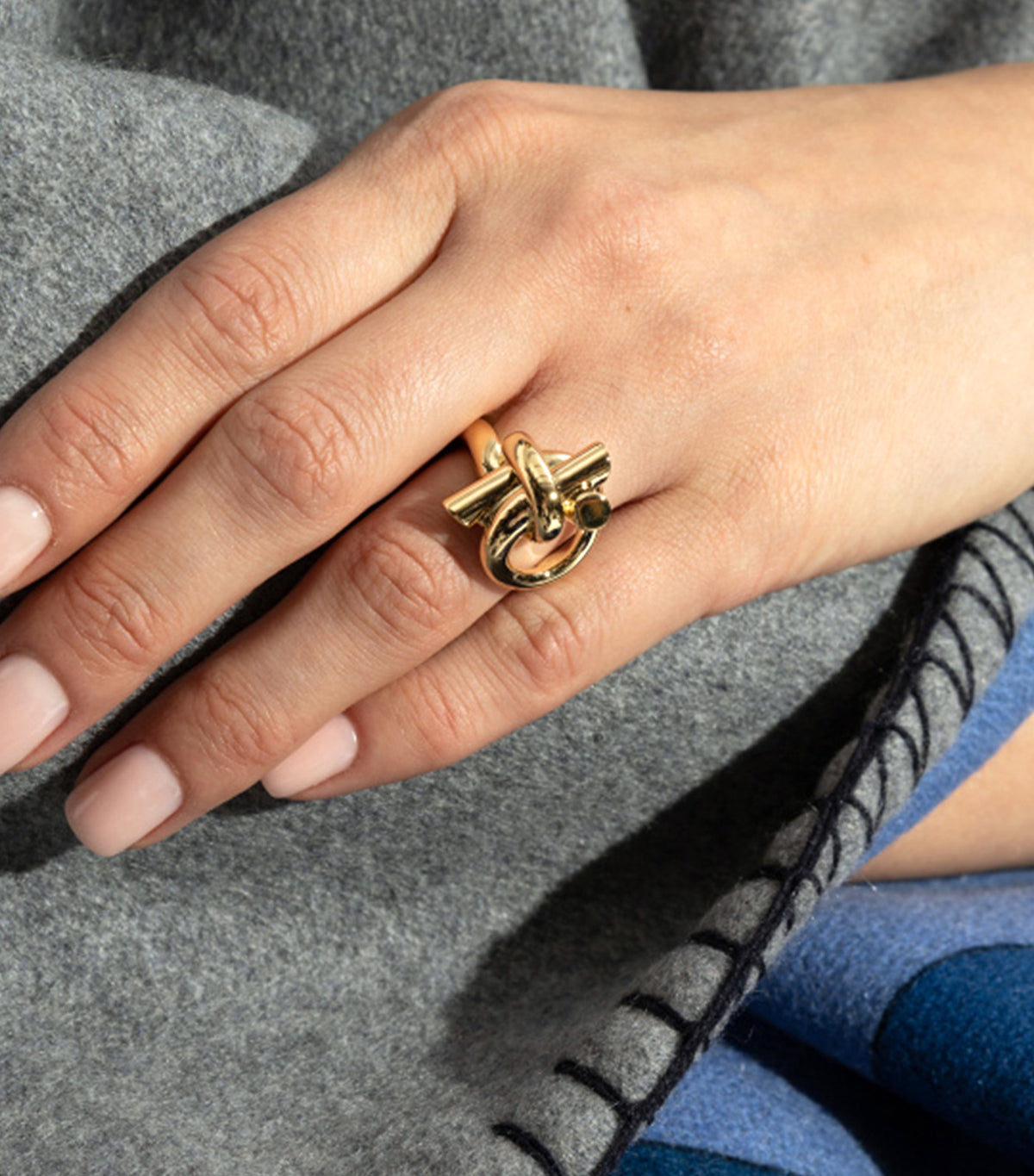 Gancini Ring Gold