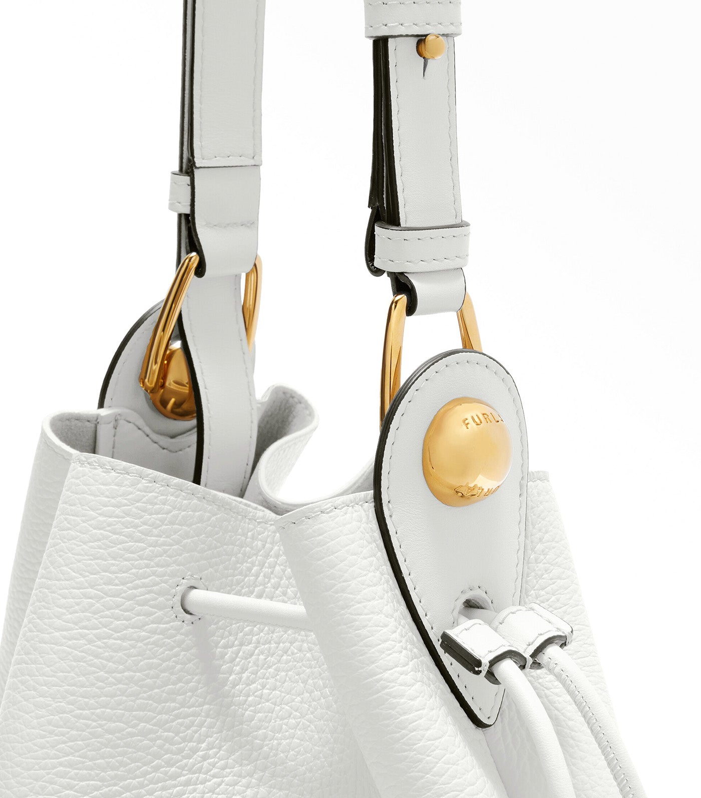 Sfera S Bucket Bag Panna