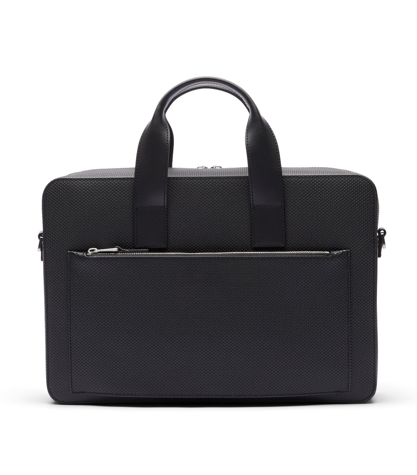 Chantaco Leather Laptop Bag Noir