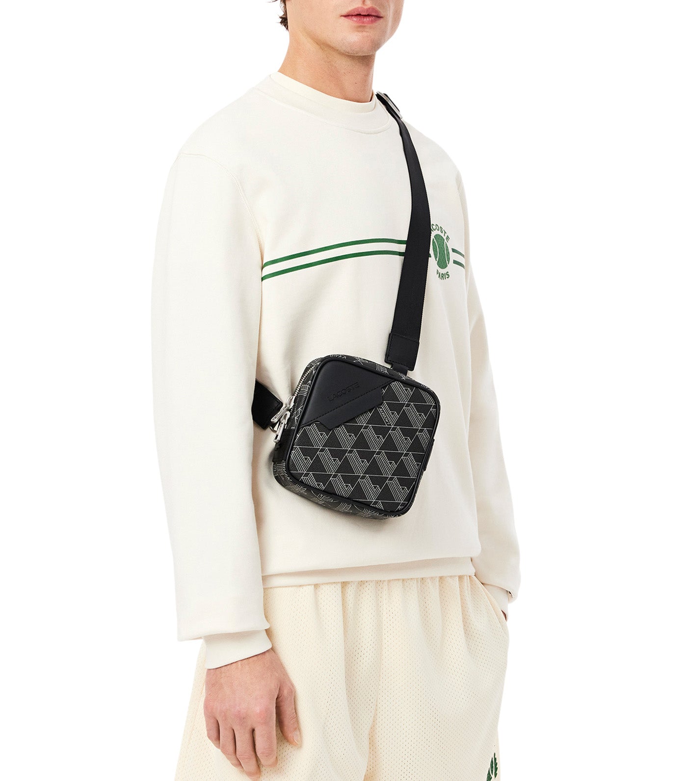 The Blend Shoulder Bag Monogram Noir Gris