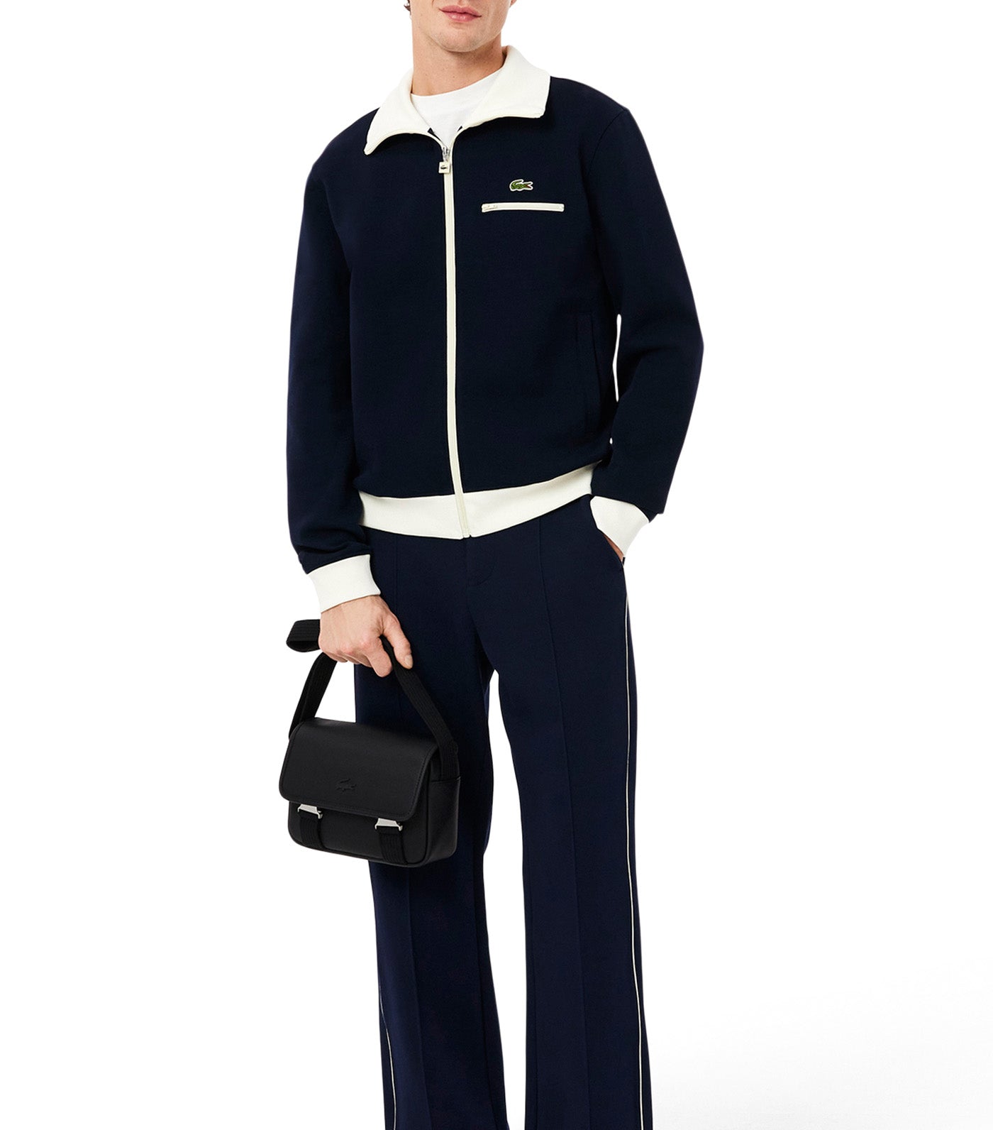 Men's Classic Messenger Bag Noir