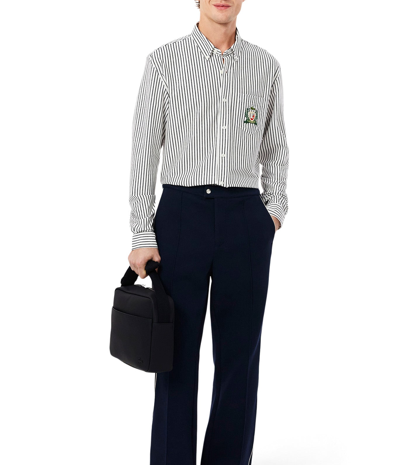 Men’s Classic Shoulder Bag Noir