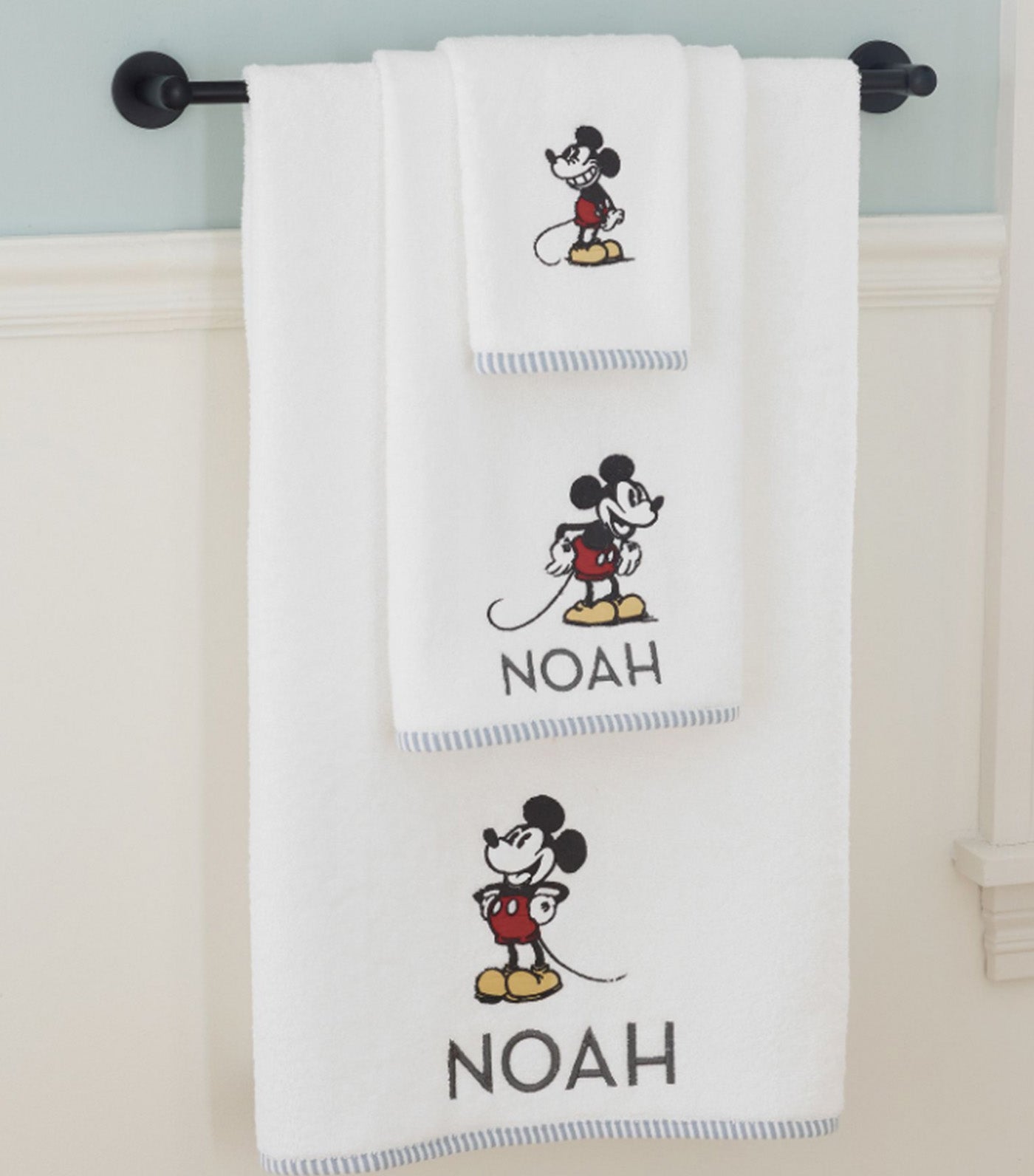 Disney Home x Sanderson Mickey Mouse Bath Towels