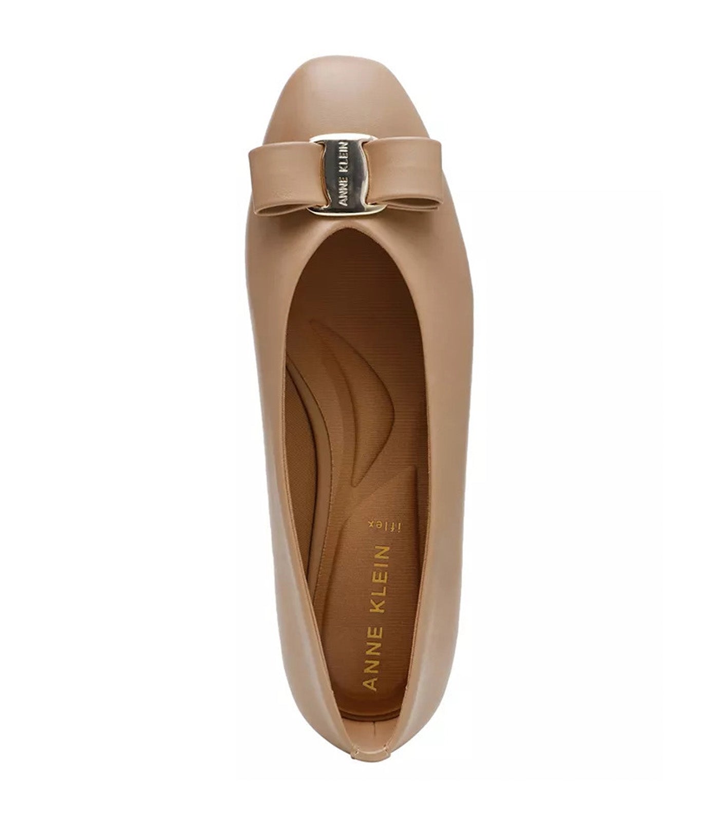 Willow Bow Detail Round Toe Ballet Flats