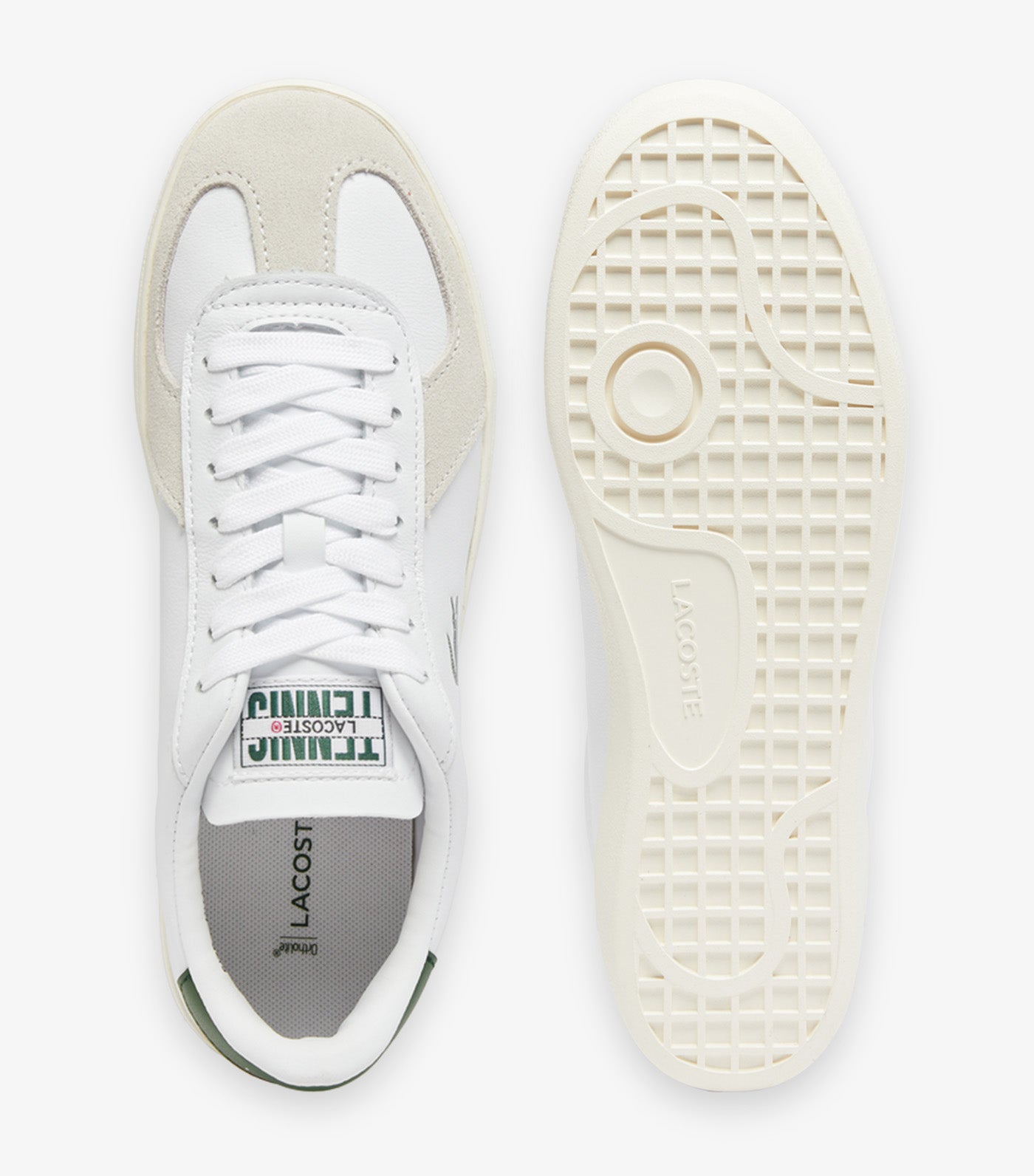 Lacoste Women's Baseshot Pro Leather Sneakers White/Off White