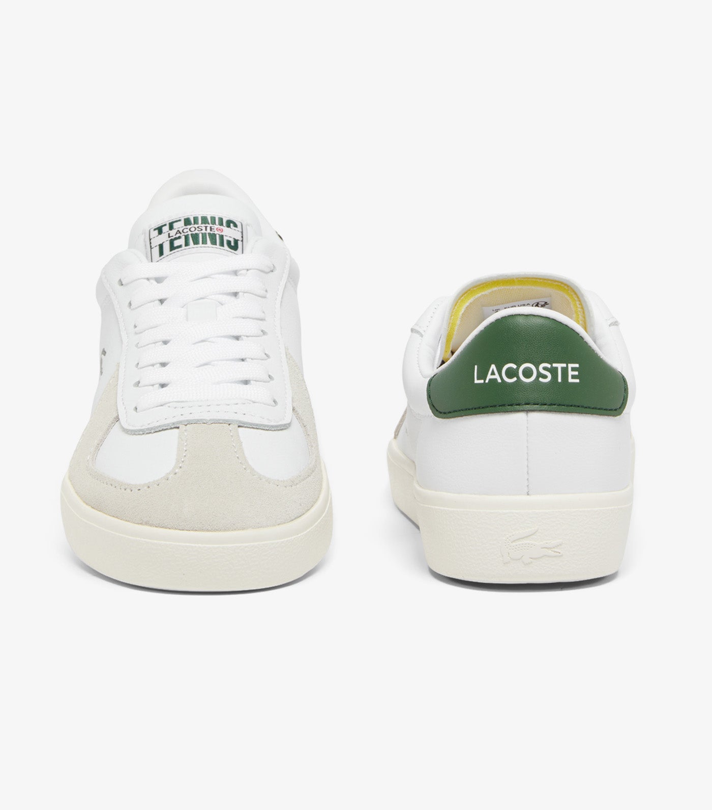 Lacoste Women's Baseshot Pro Leather Sneakers White/Off White