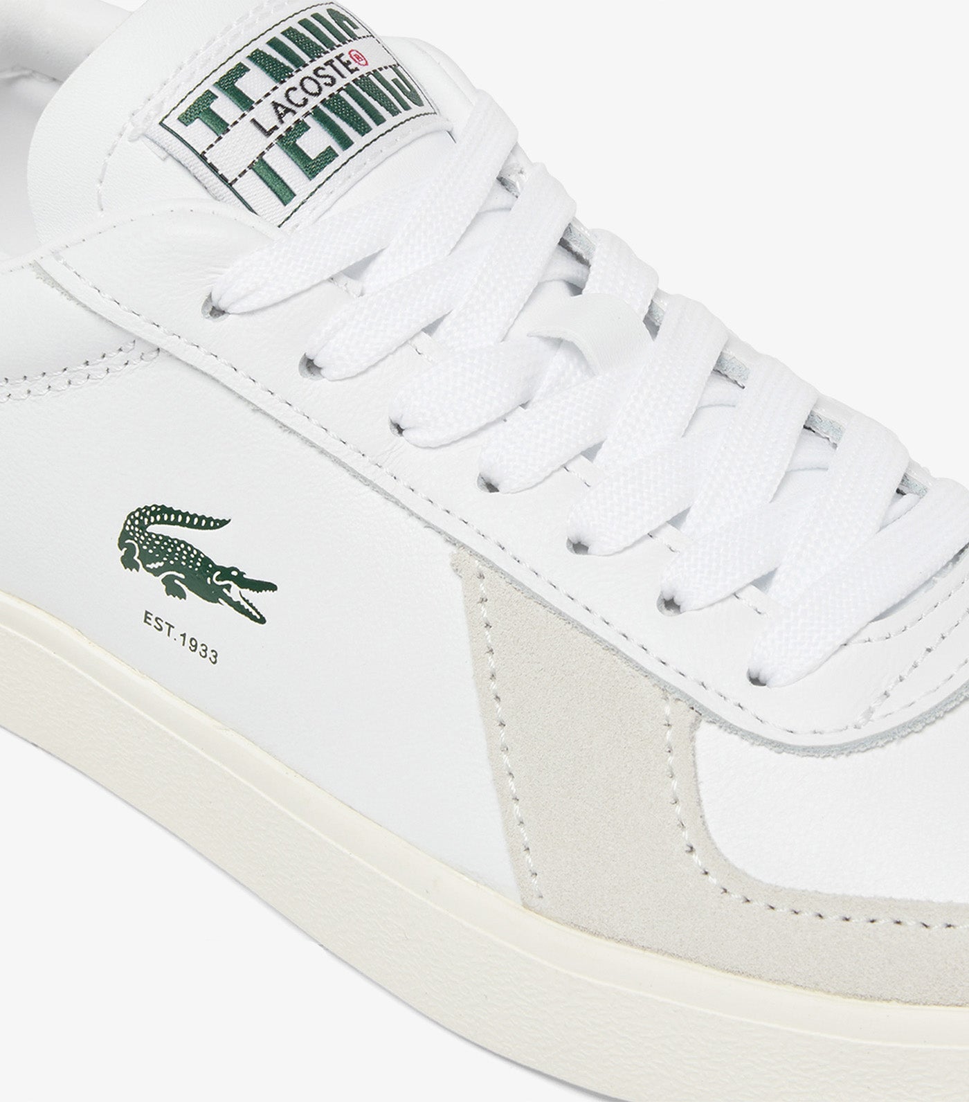 Lacoste Women's Baseshot Pro Leather Sneakers White/Off White