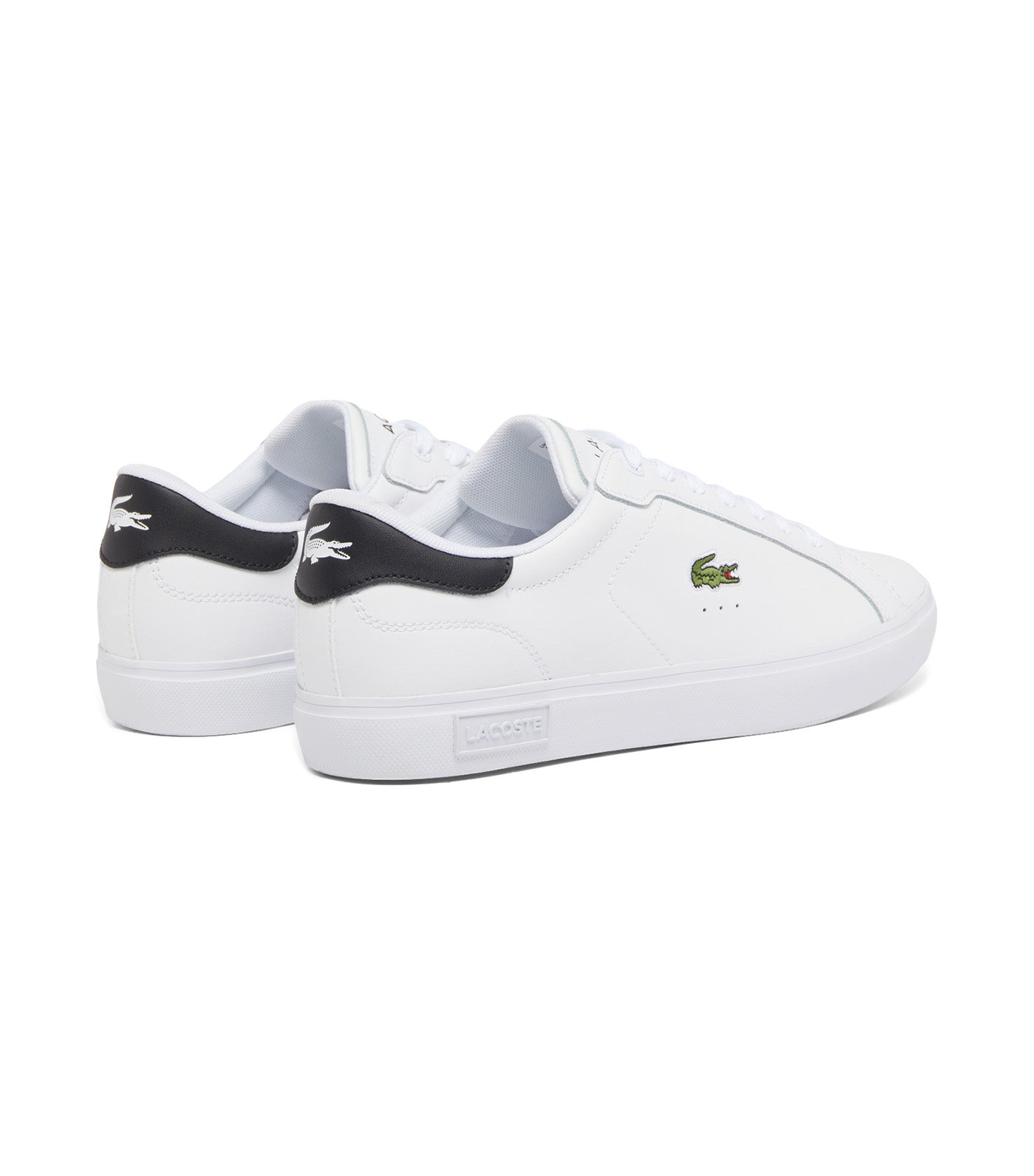 Lacoste Men's Powercourt Leather Sneakers White/Black