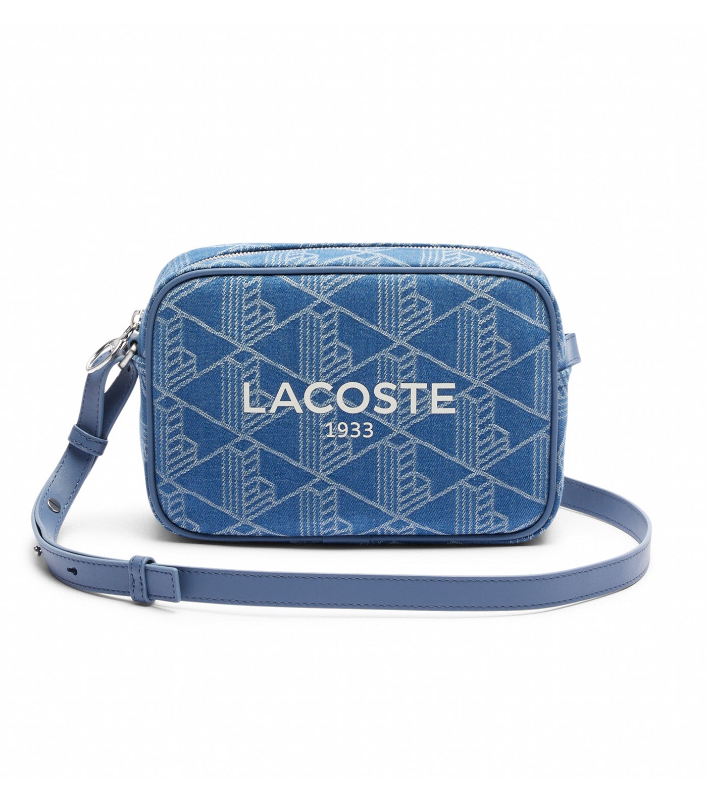 Heritage Jacquard Shoulder Bag Mono Jacquard Denim