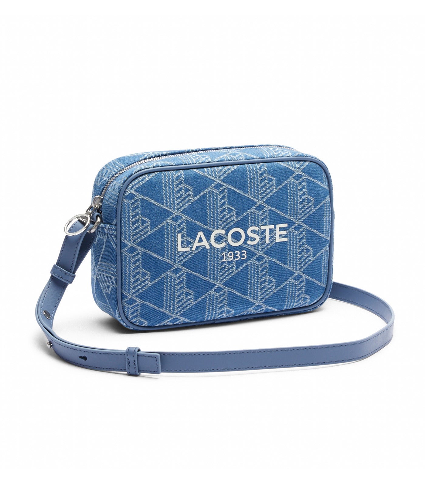 Heritage Jacquard Shoulder Bag Mono Jacquard Denim