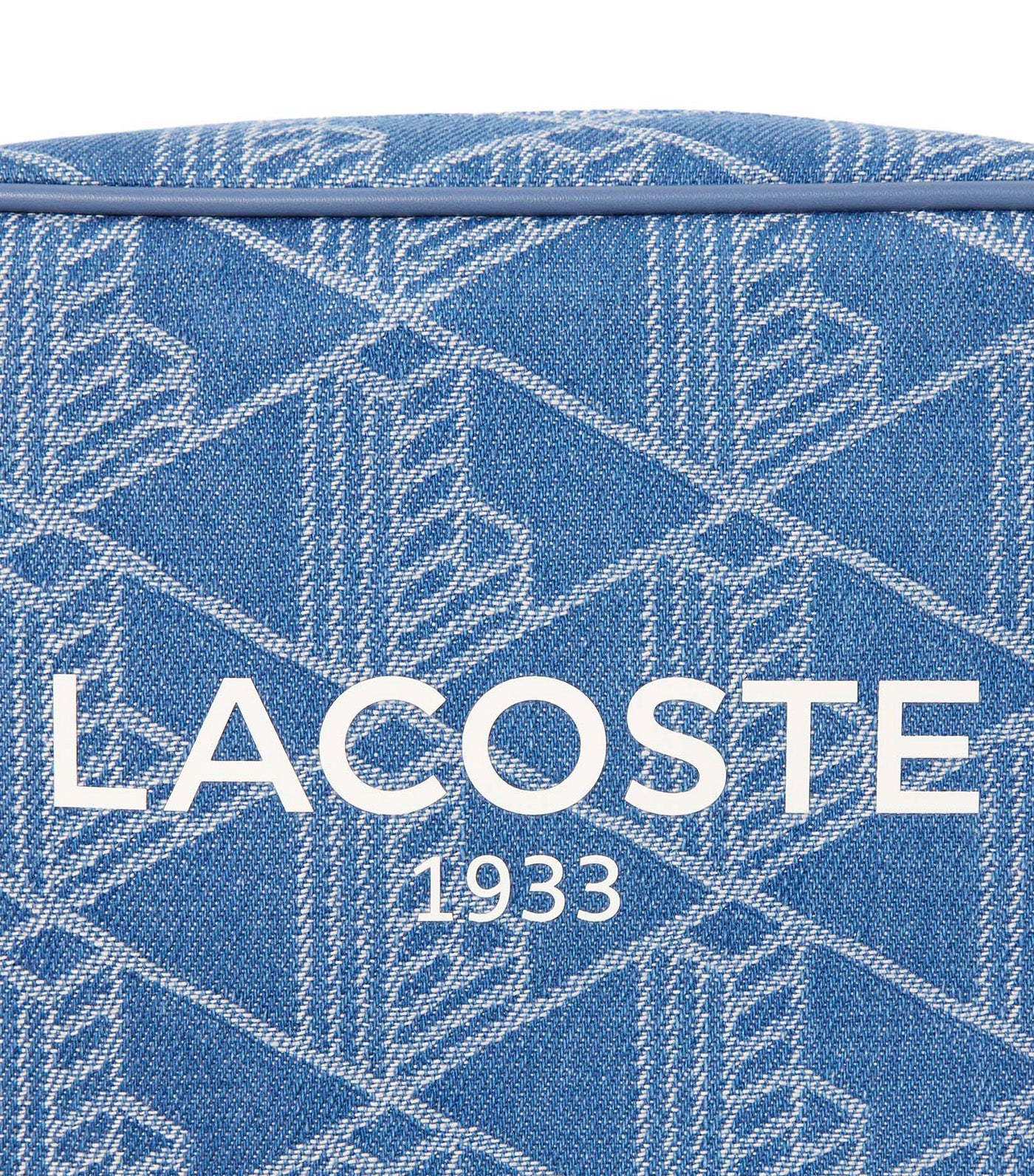 Heritage Jacquard Shoulder Bag Mono Jacquard Denim