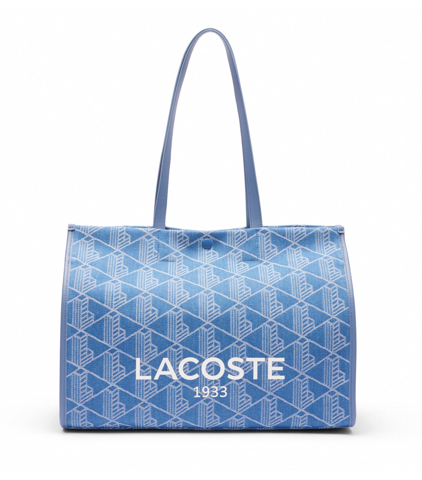 Large Heritage Jacquard Tote Mono Jacquard Denim