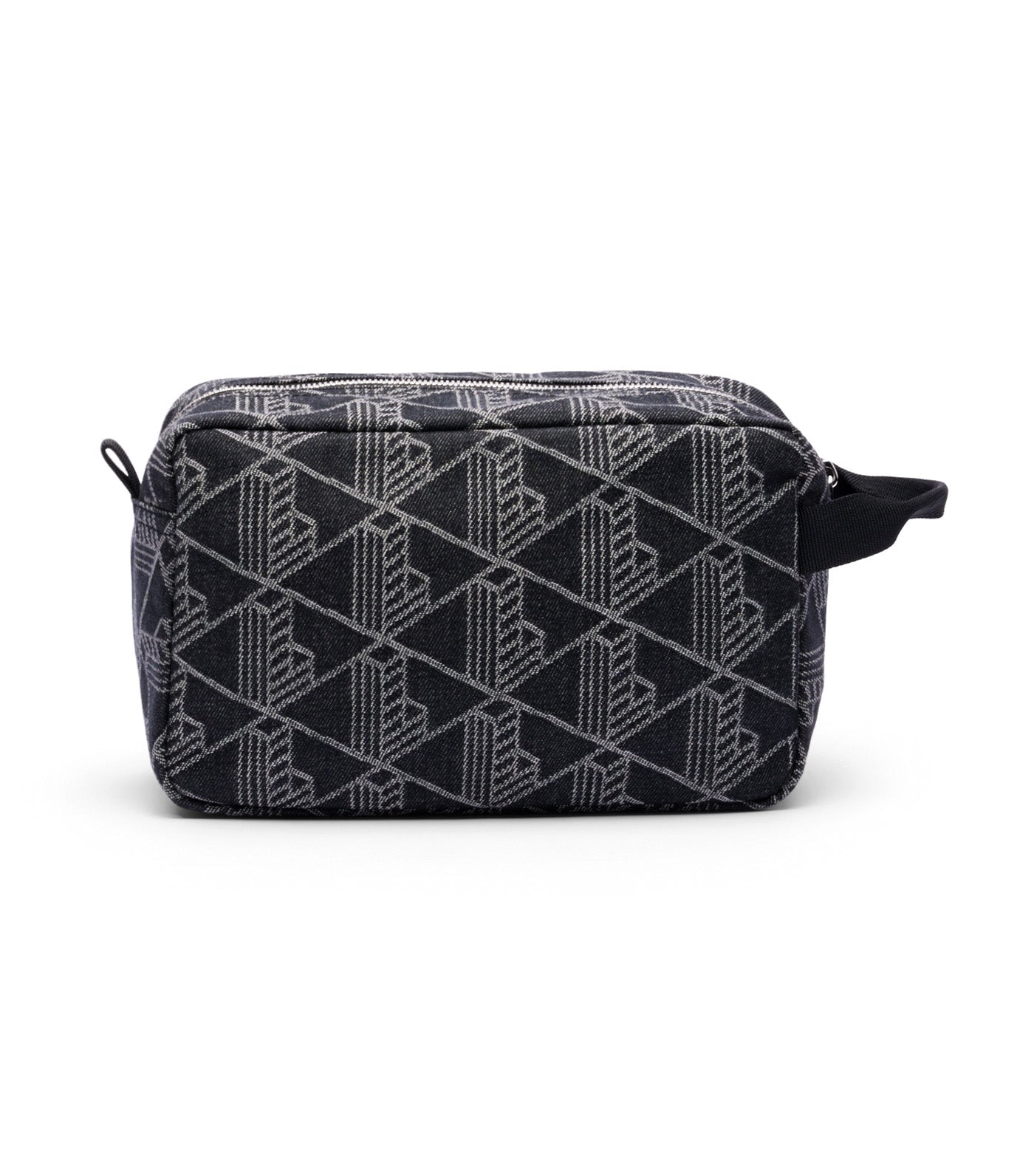 Neocroc Jacquard Motif Toiletry Bag Mono Jacquard Black Denim