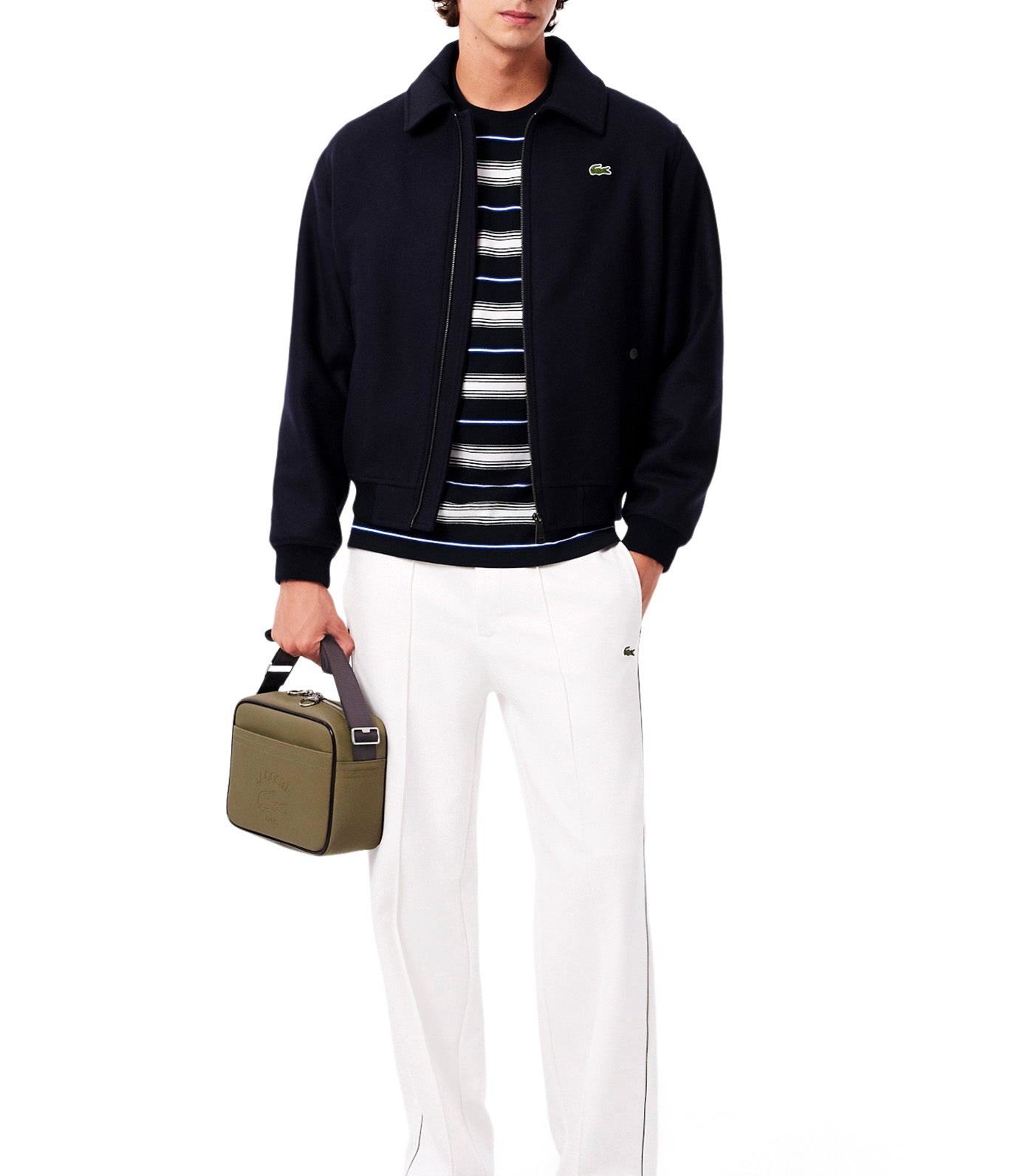 Medium Club 1930 Petit Piqué Reporter Bag