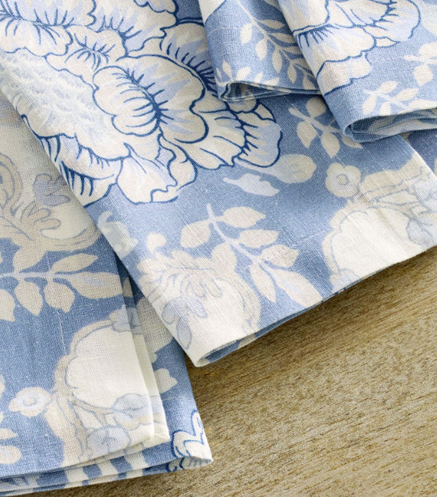 Kravet Arboretum Cotton/Linen Napkins Multi - Set of 4