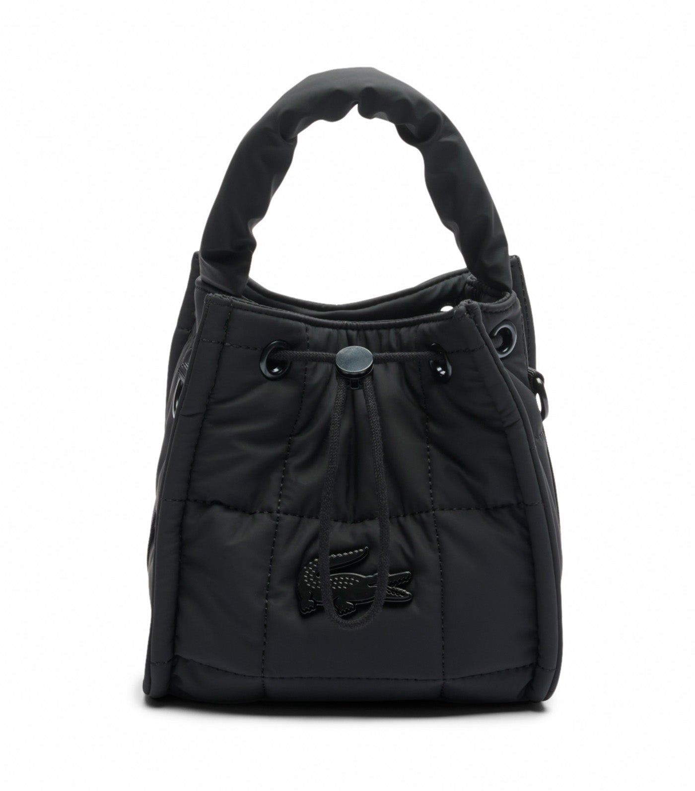 Small Nylia Quilted Bucket Bag