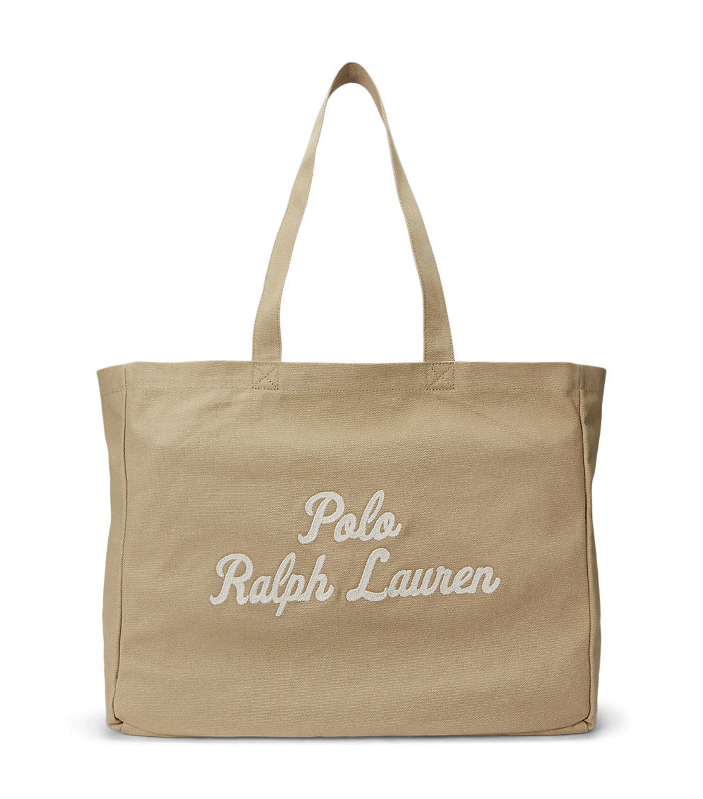 Men's Embroidered Canvas Tote