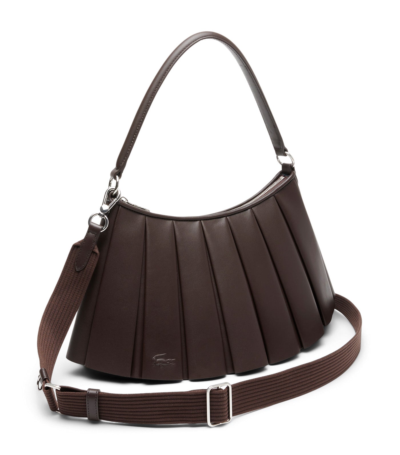 Medium Runway Lenglen Leather Bag Coffee Bean