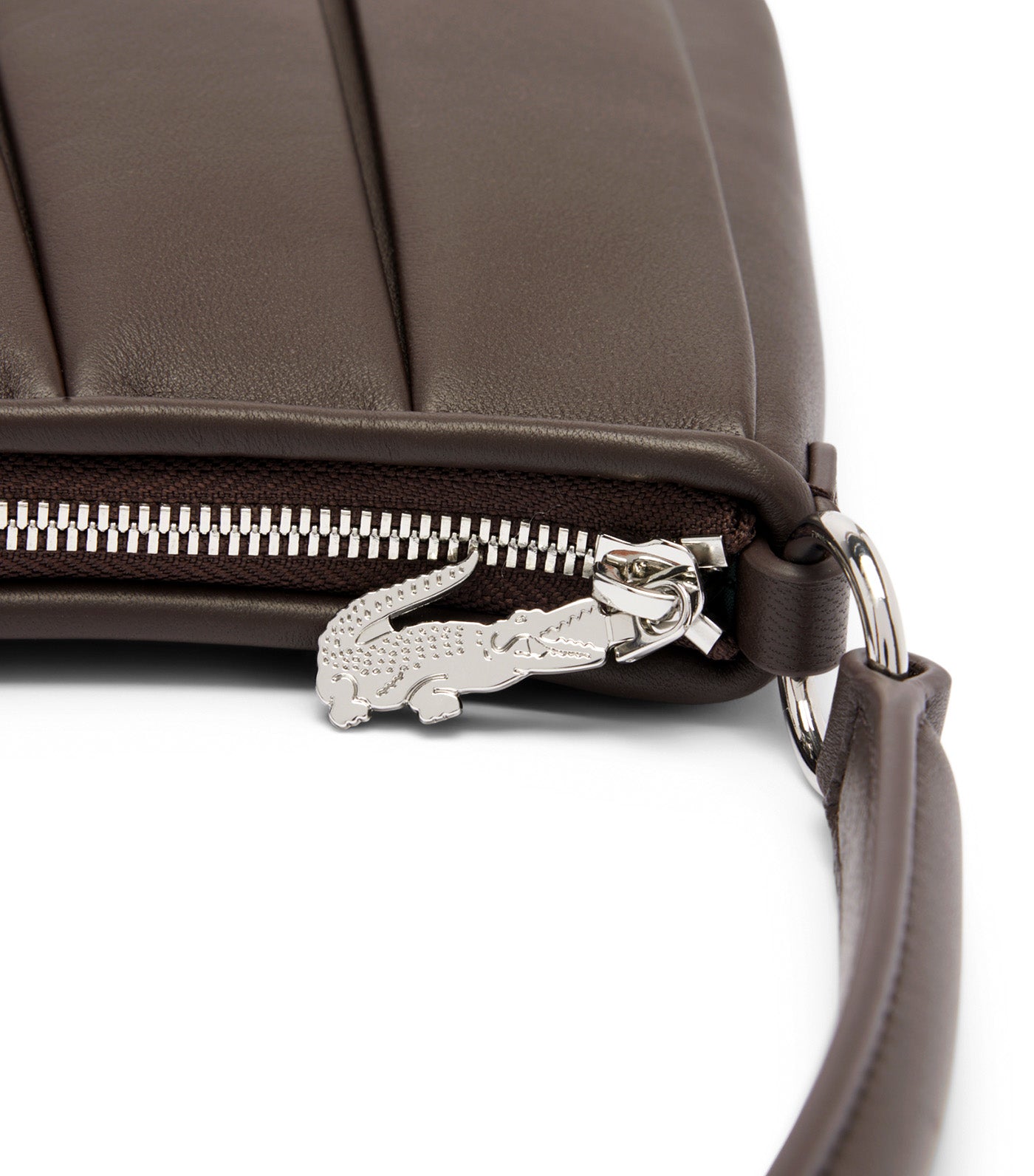 Medium Runway Lenglen Leather Bag Coffee Bean