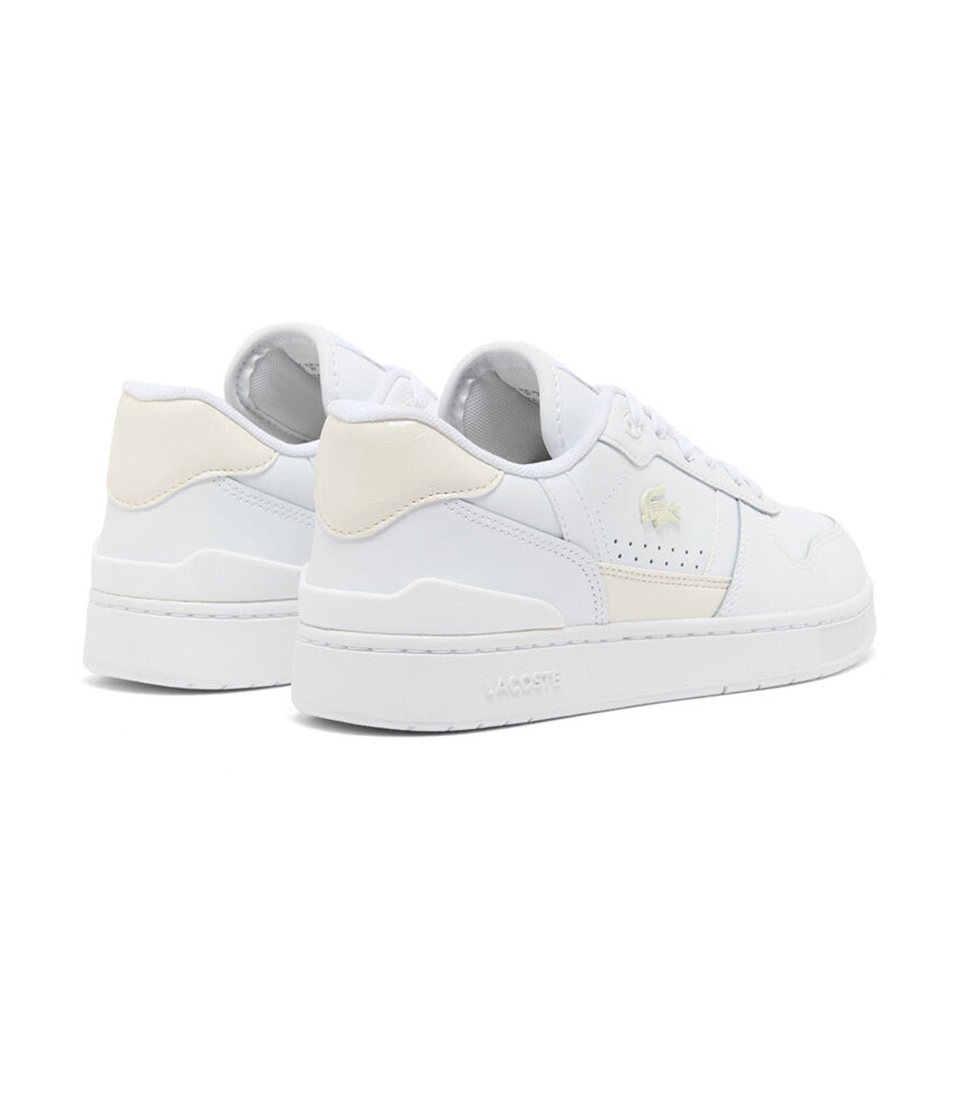 Women’s T-Clip Set Leather Sneakers White/Off White