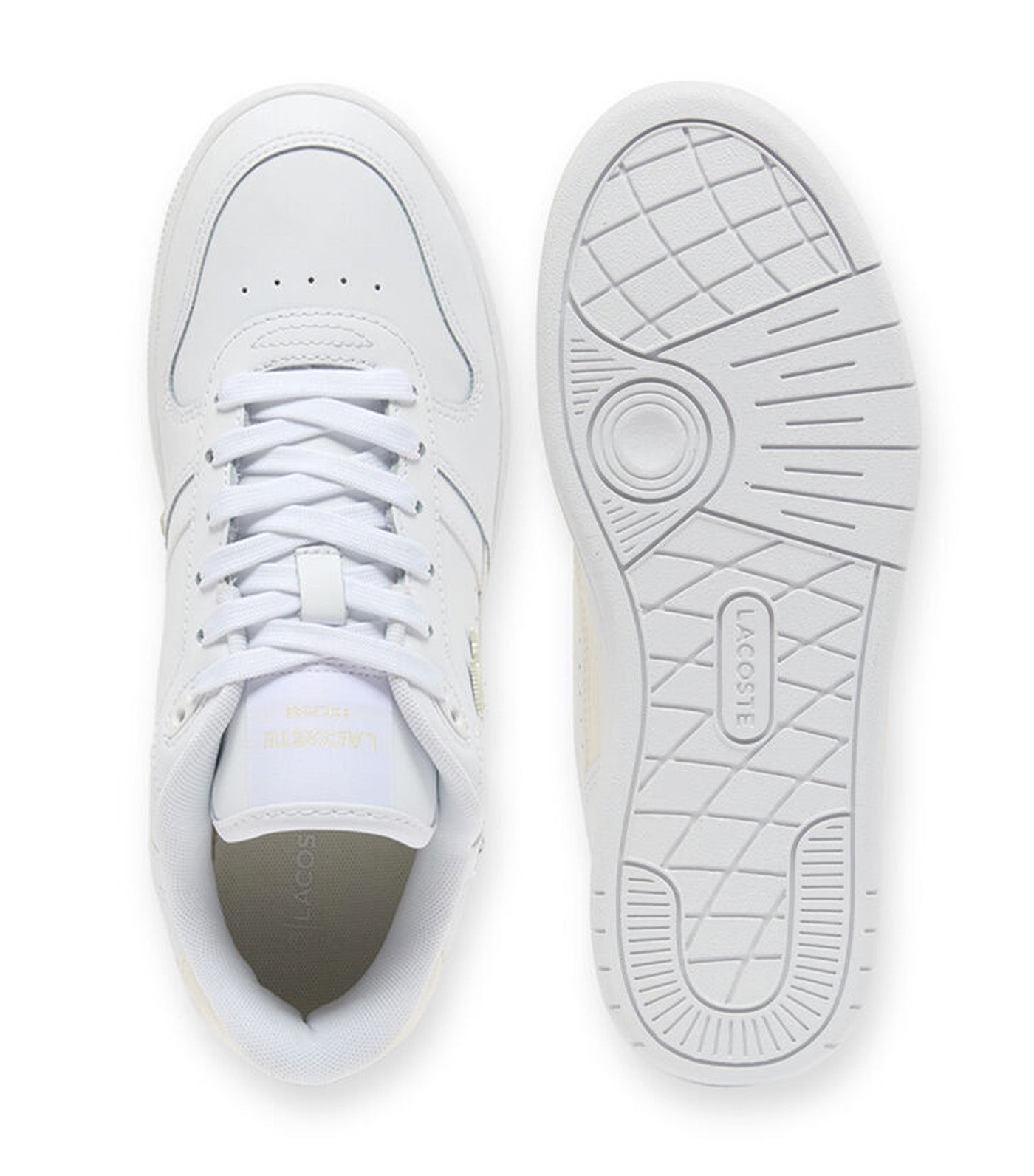 Women’s T-Clip Set Leather Sneakers White/Off White