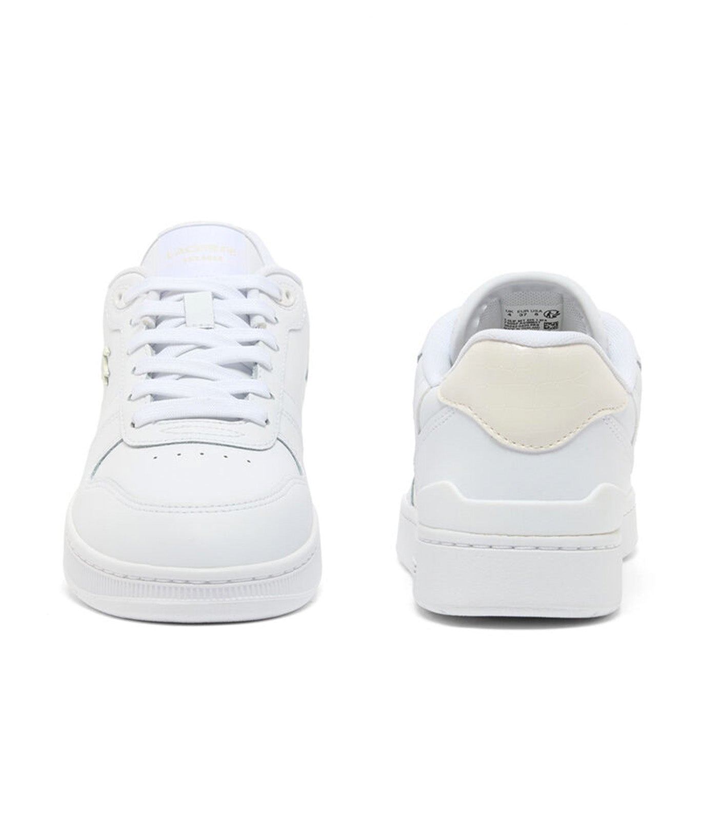 Women’s T-Clip Set Leather Sneakers White/Off White