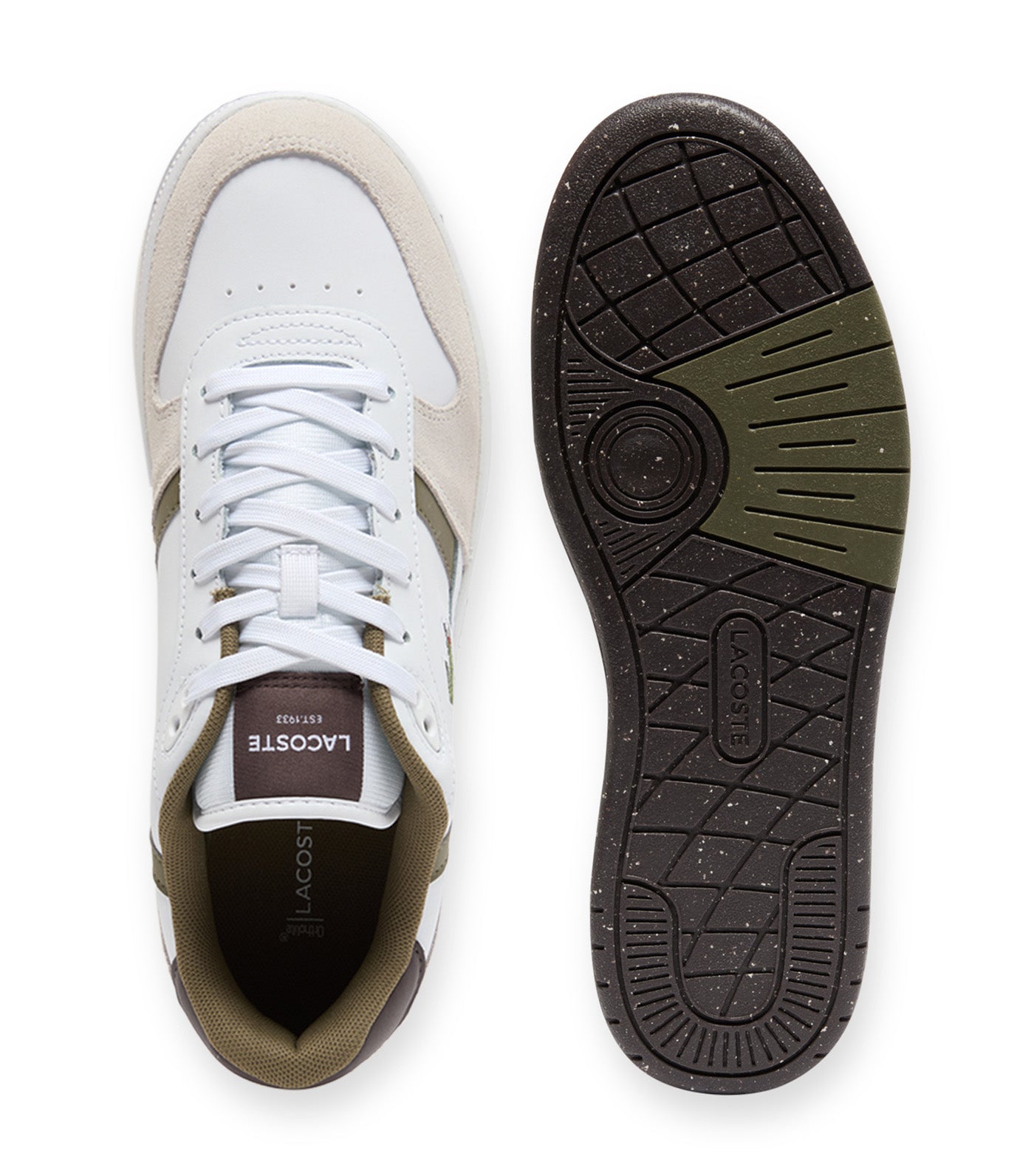 Men's T-Clip Set Leather Trainers