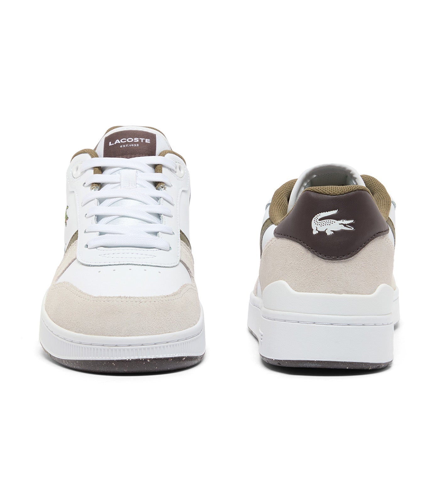 Men's T-Clip Set Leather Trainers