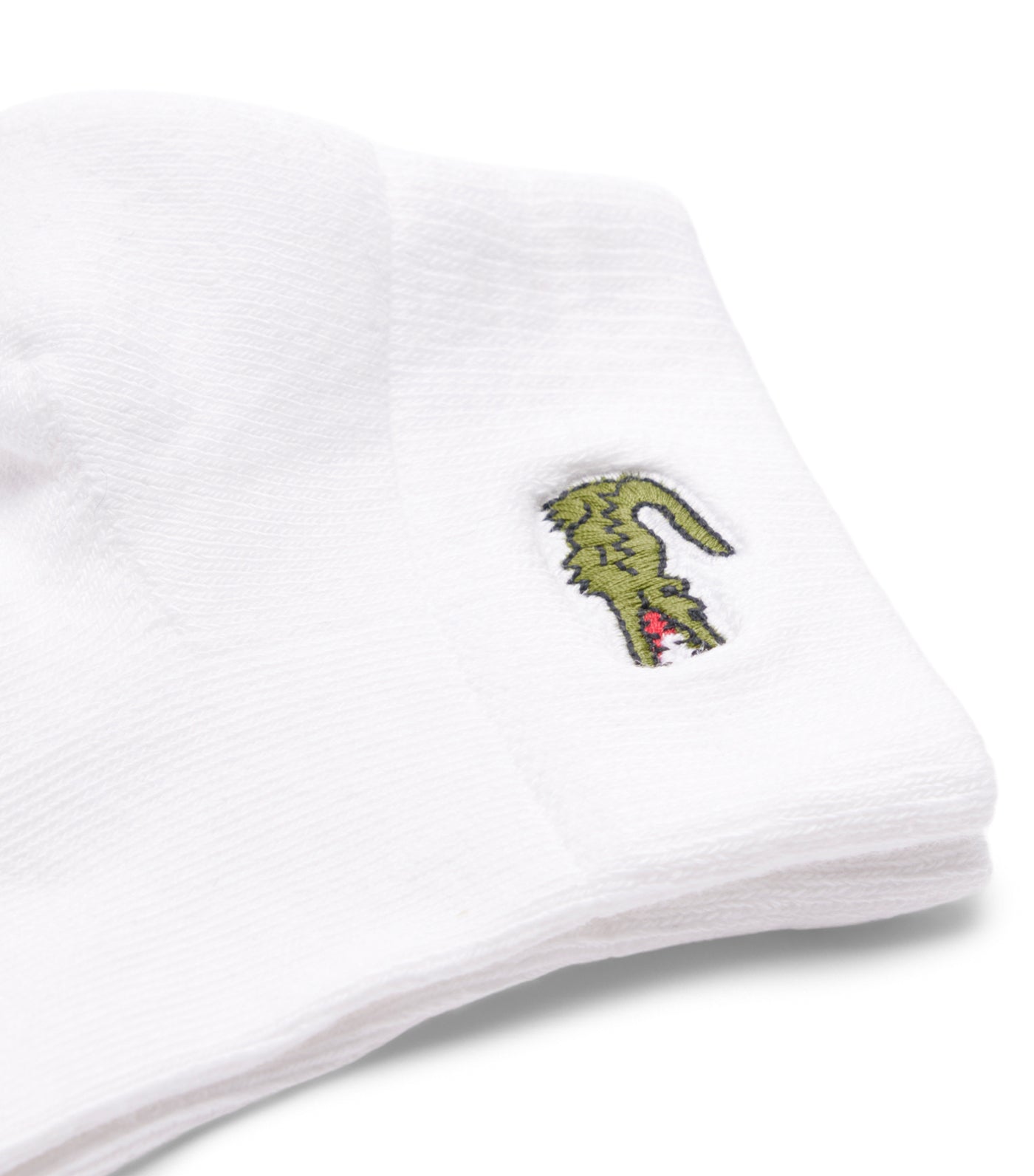 Short Cotton Sport Socks White/Silver Chine