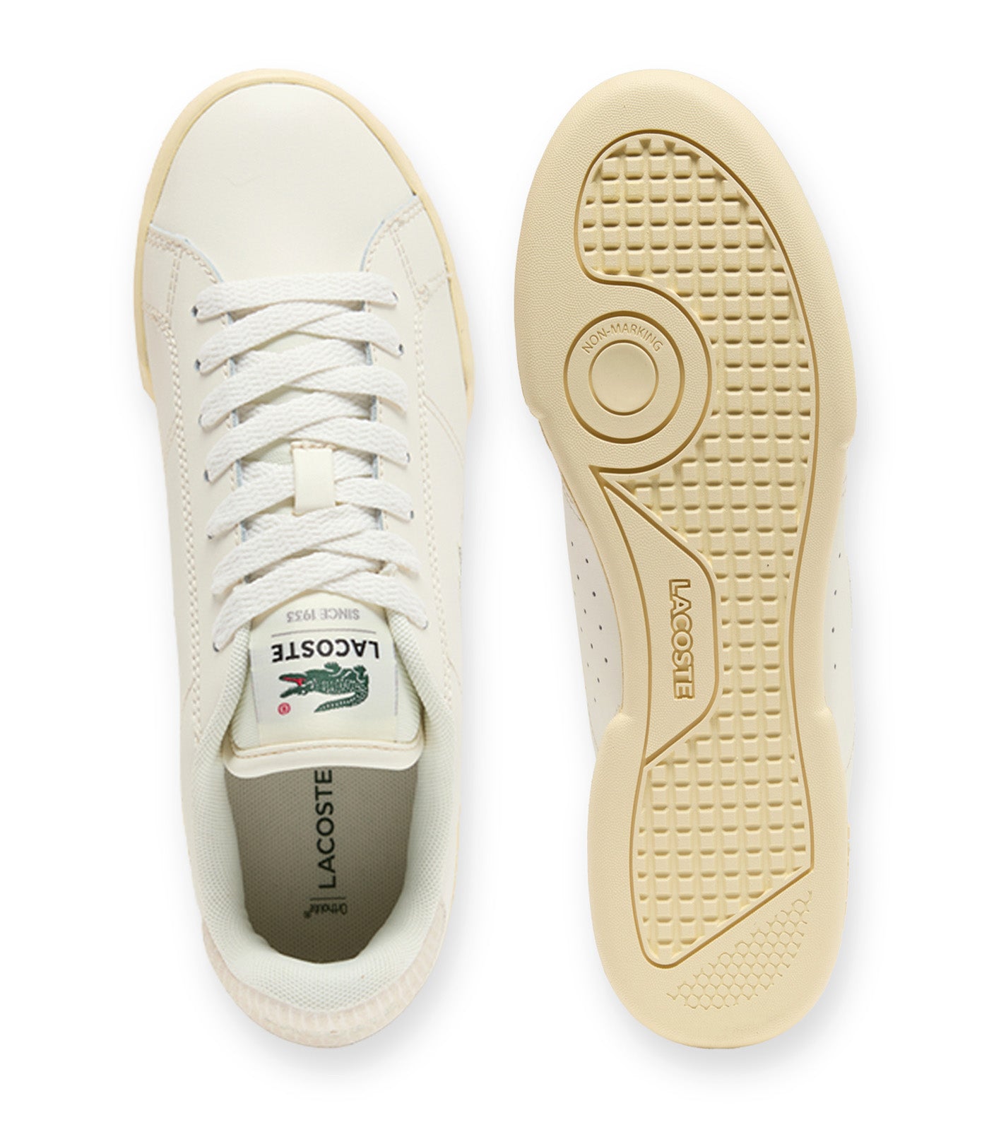 Women's Carnaby Cup Leather Sneakers Off White/Off White