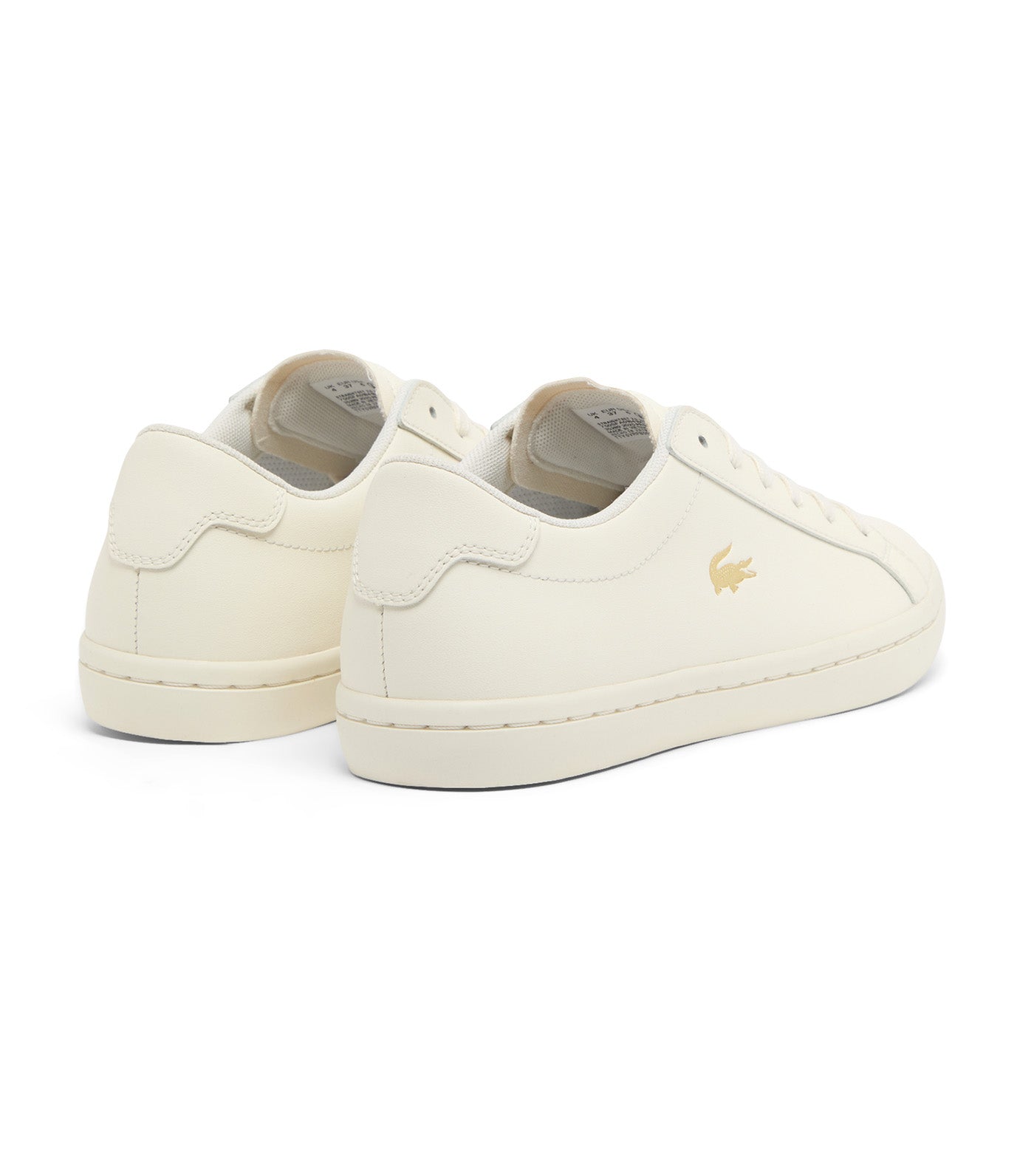 Women's Straightset 2.0 Leather Sneakers Off White/Off White