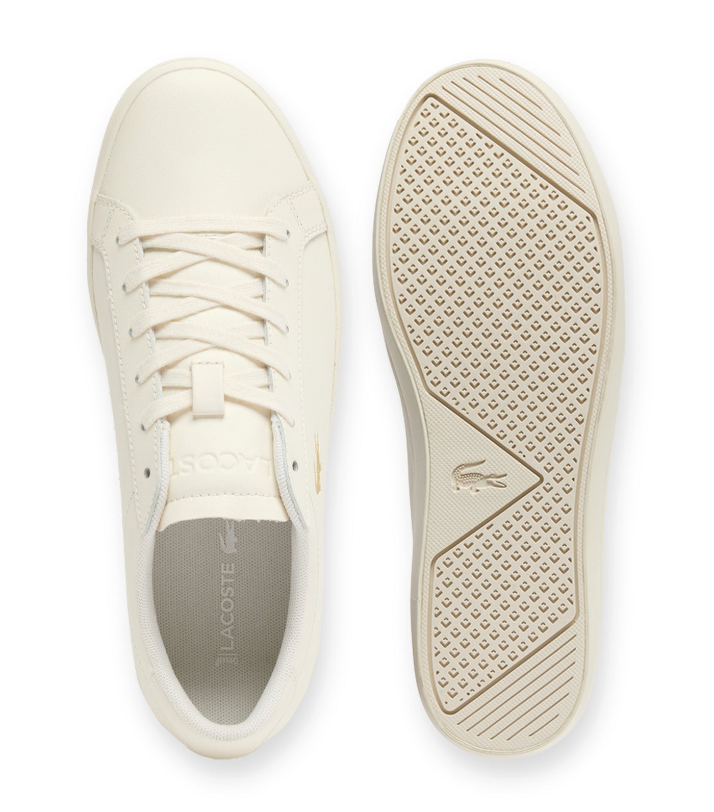 Women's Straightset 2.0 Leather Sneakers Off White/Off White