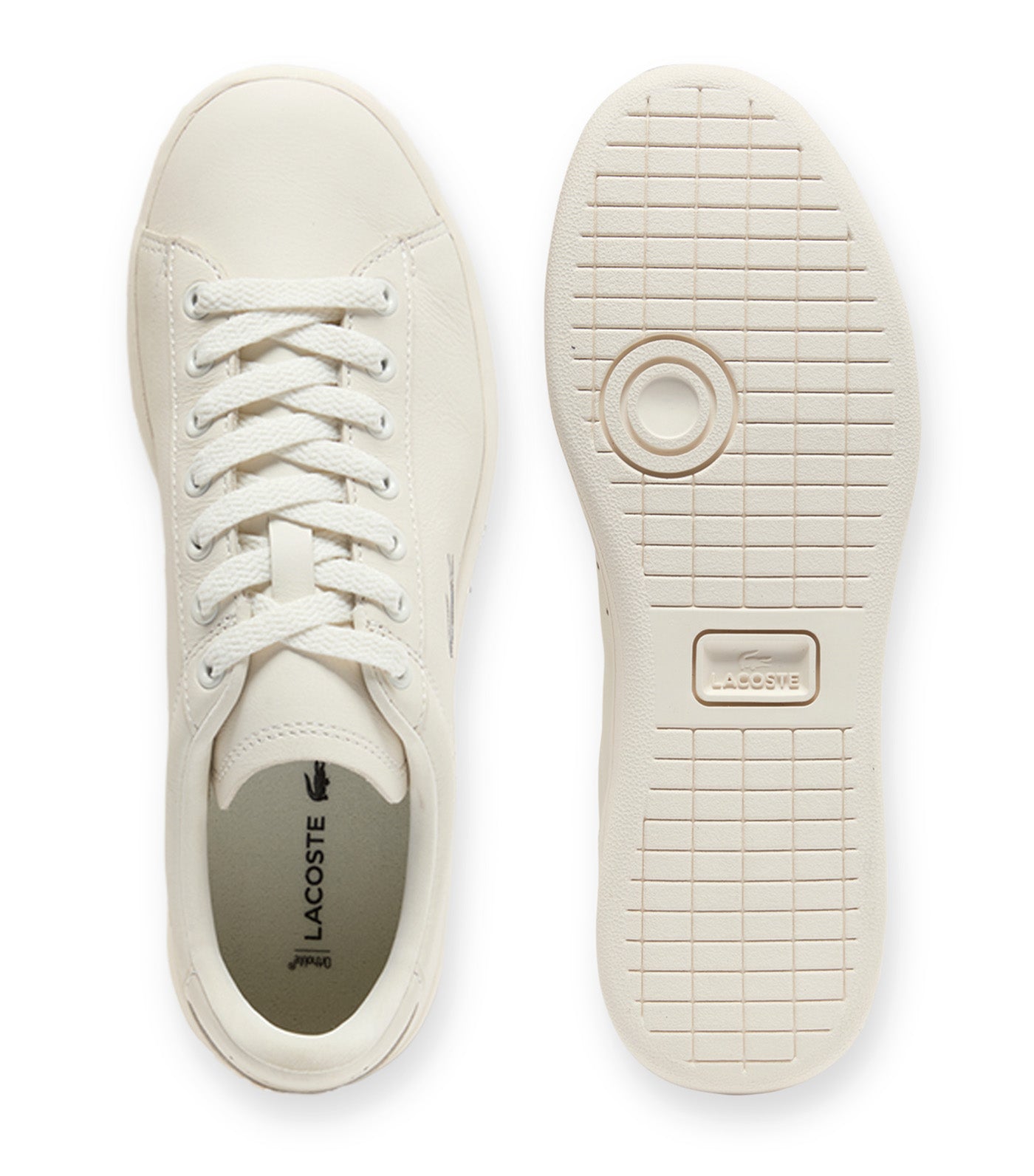 Lacoste Women's Carnaby Set Leather Sneakers Off White/Off White