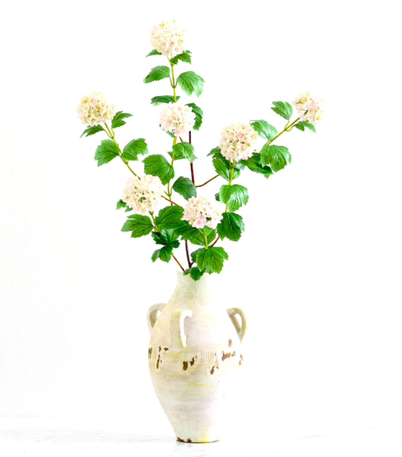Faux Snowball Branch