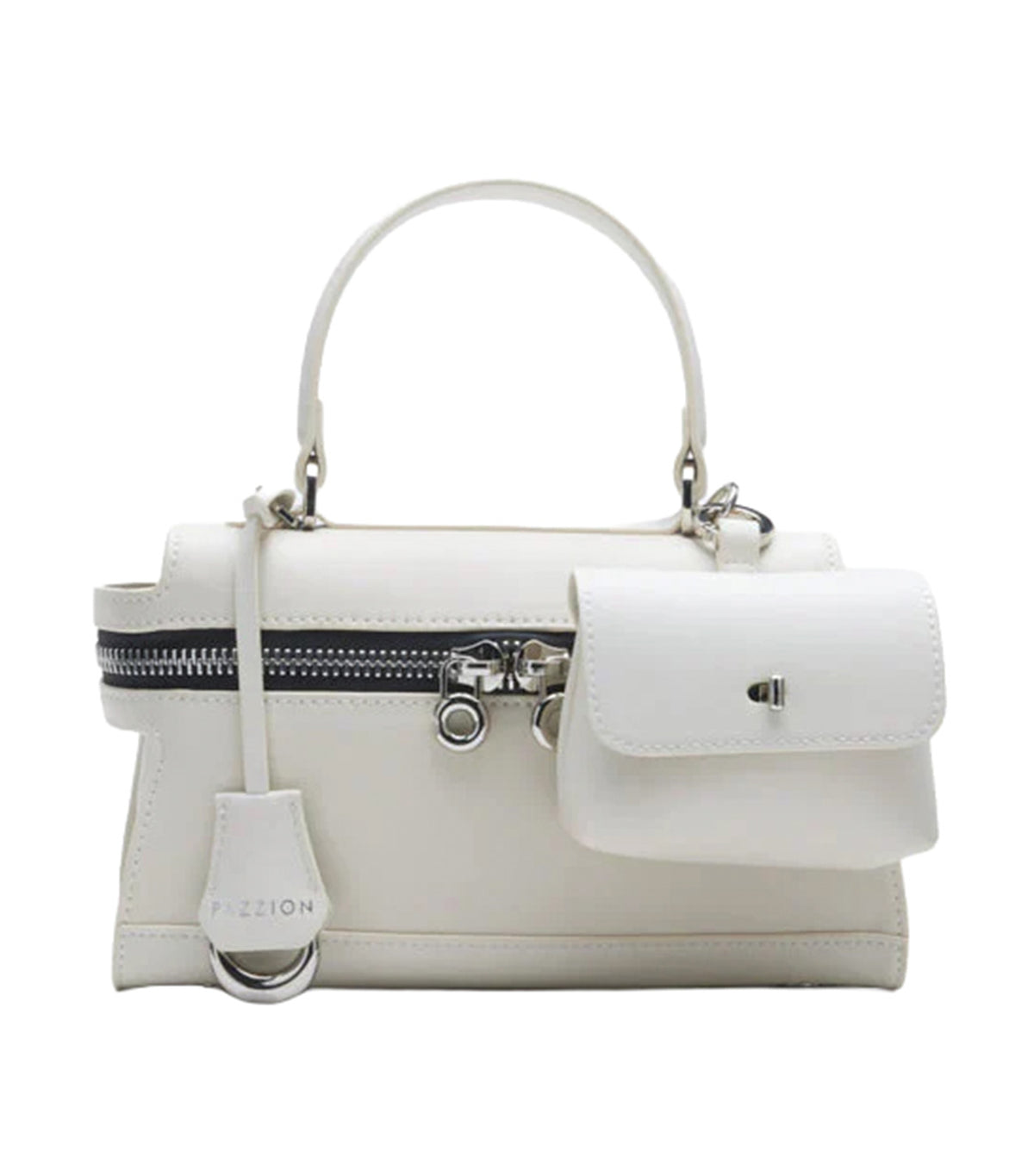Elettra Compact Satchel Beige