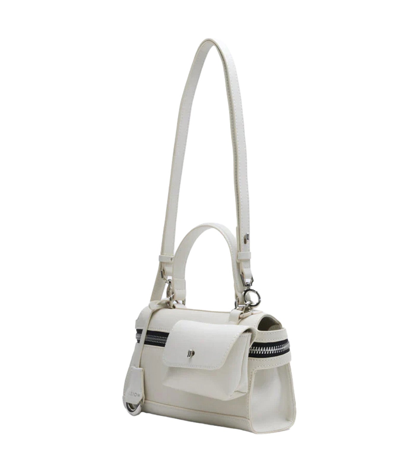 Elettra Compact Satchel Beige