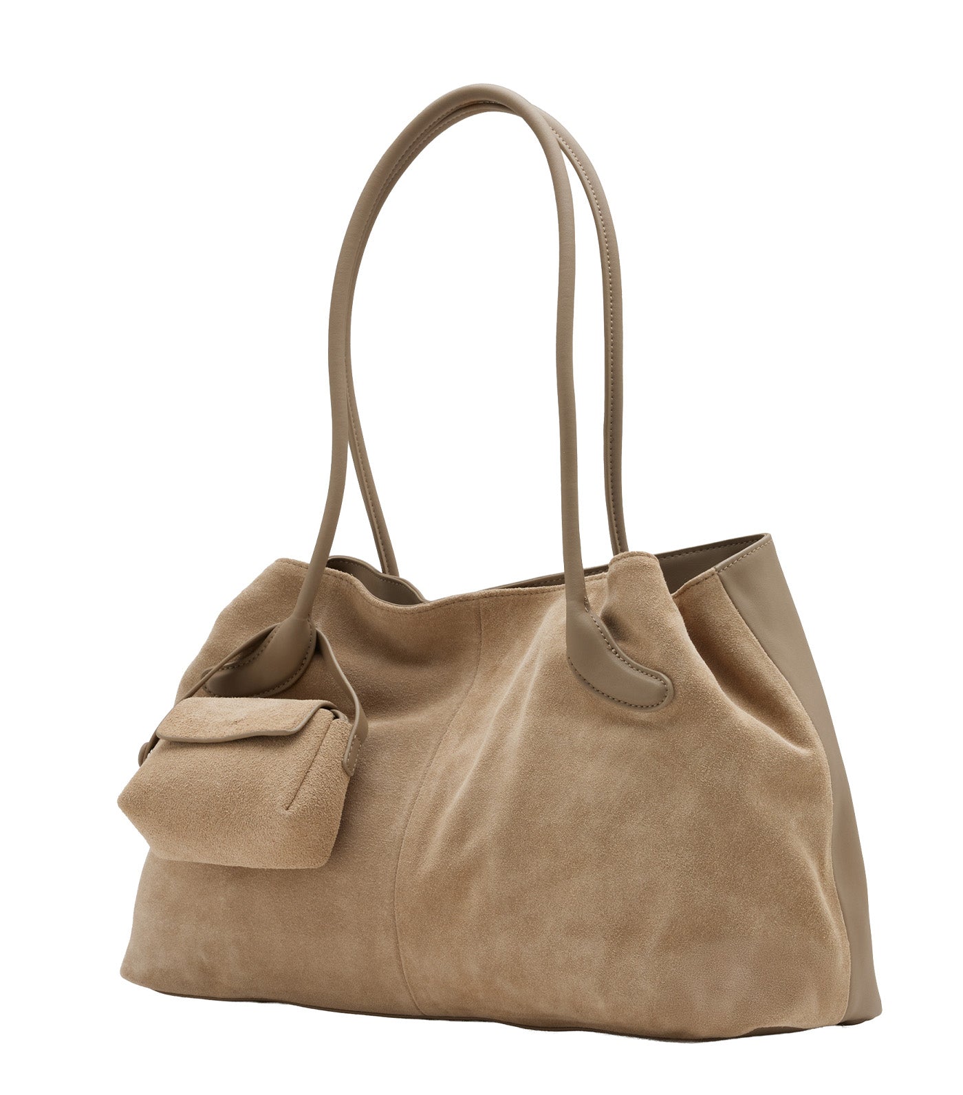 Santina Convertible Tote Beige
